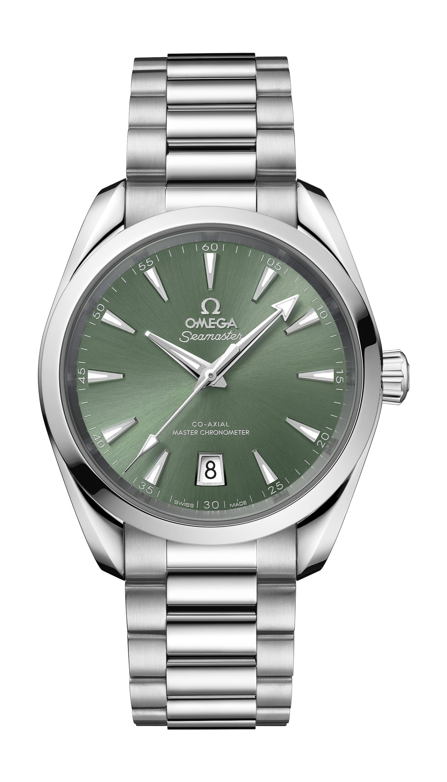 Omega Seamaster luxury timepiece - detailed view