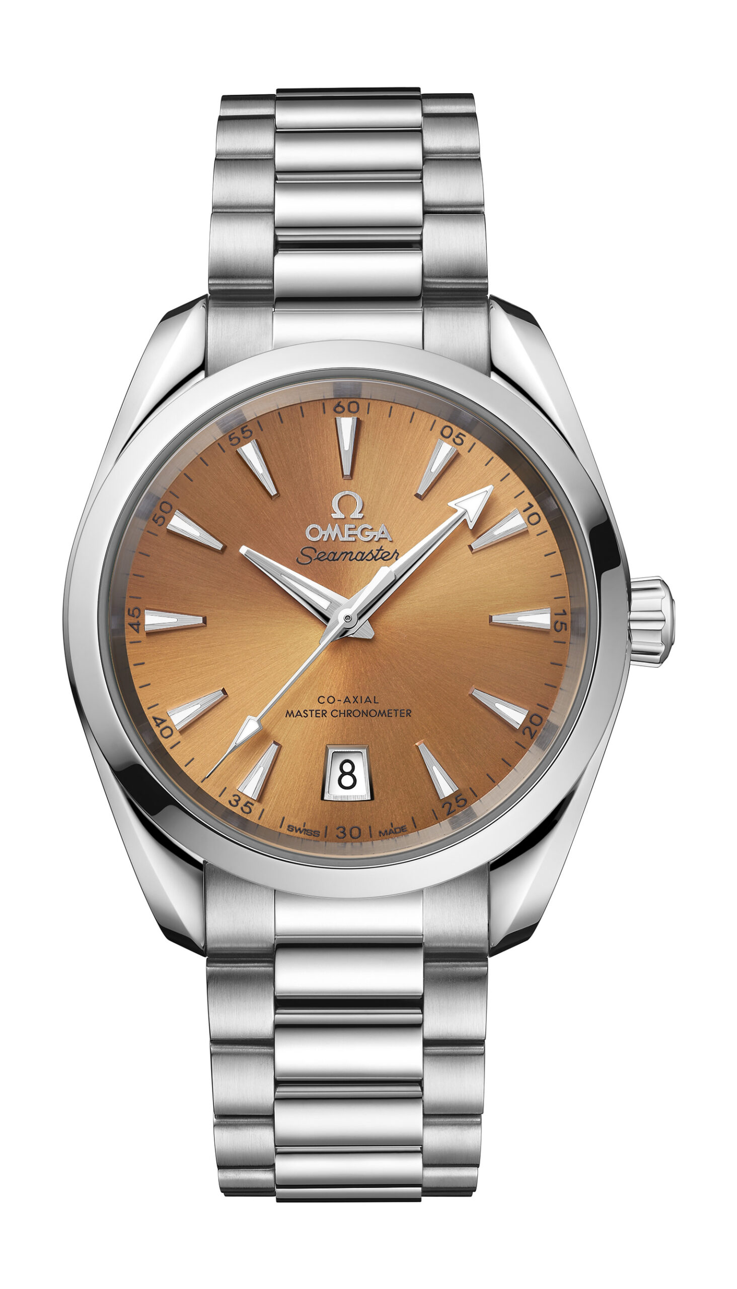 Omega Seamaster luxury timepiece - detailed view