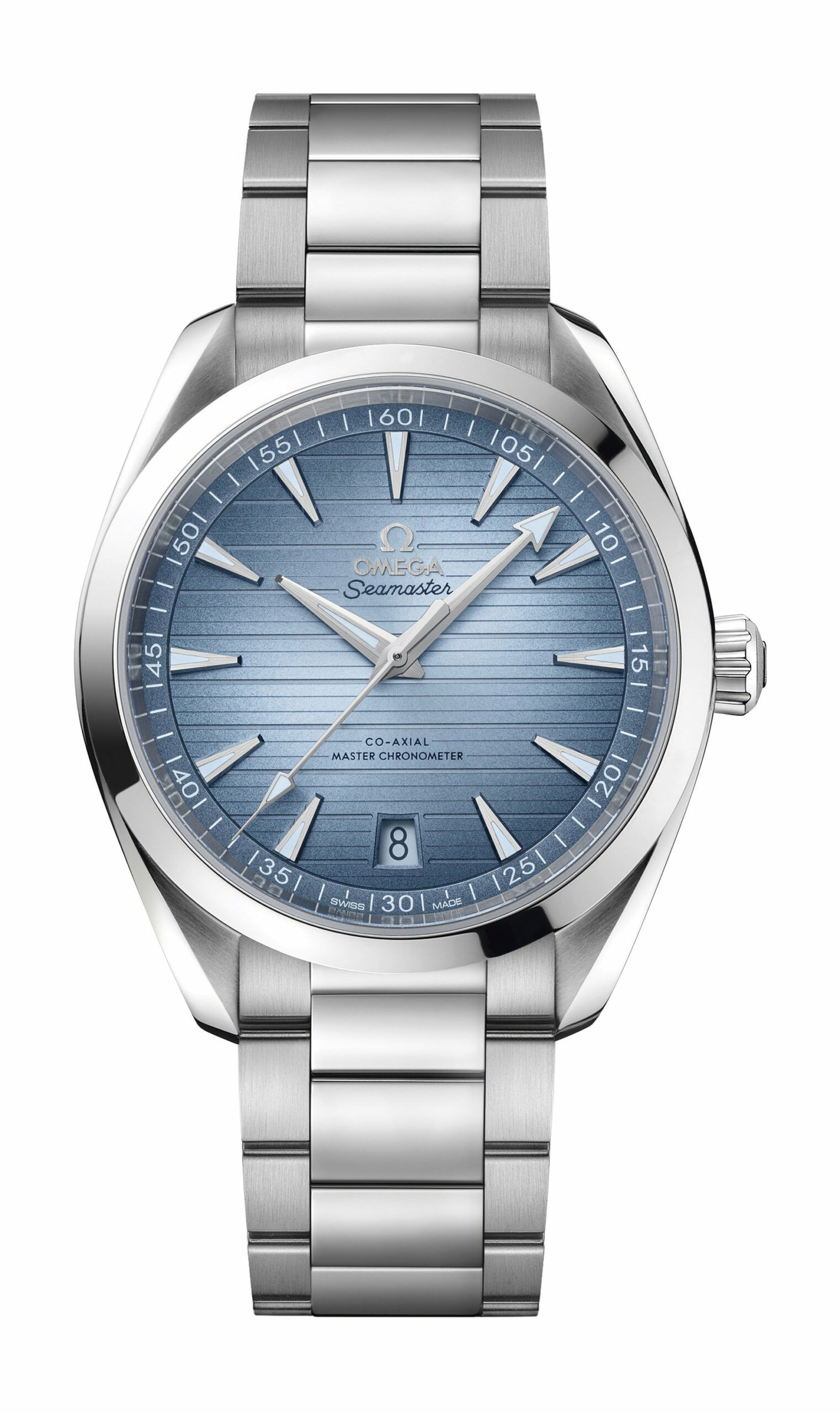 Omega Seamaster luxury timepiece - detailed view