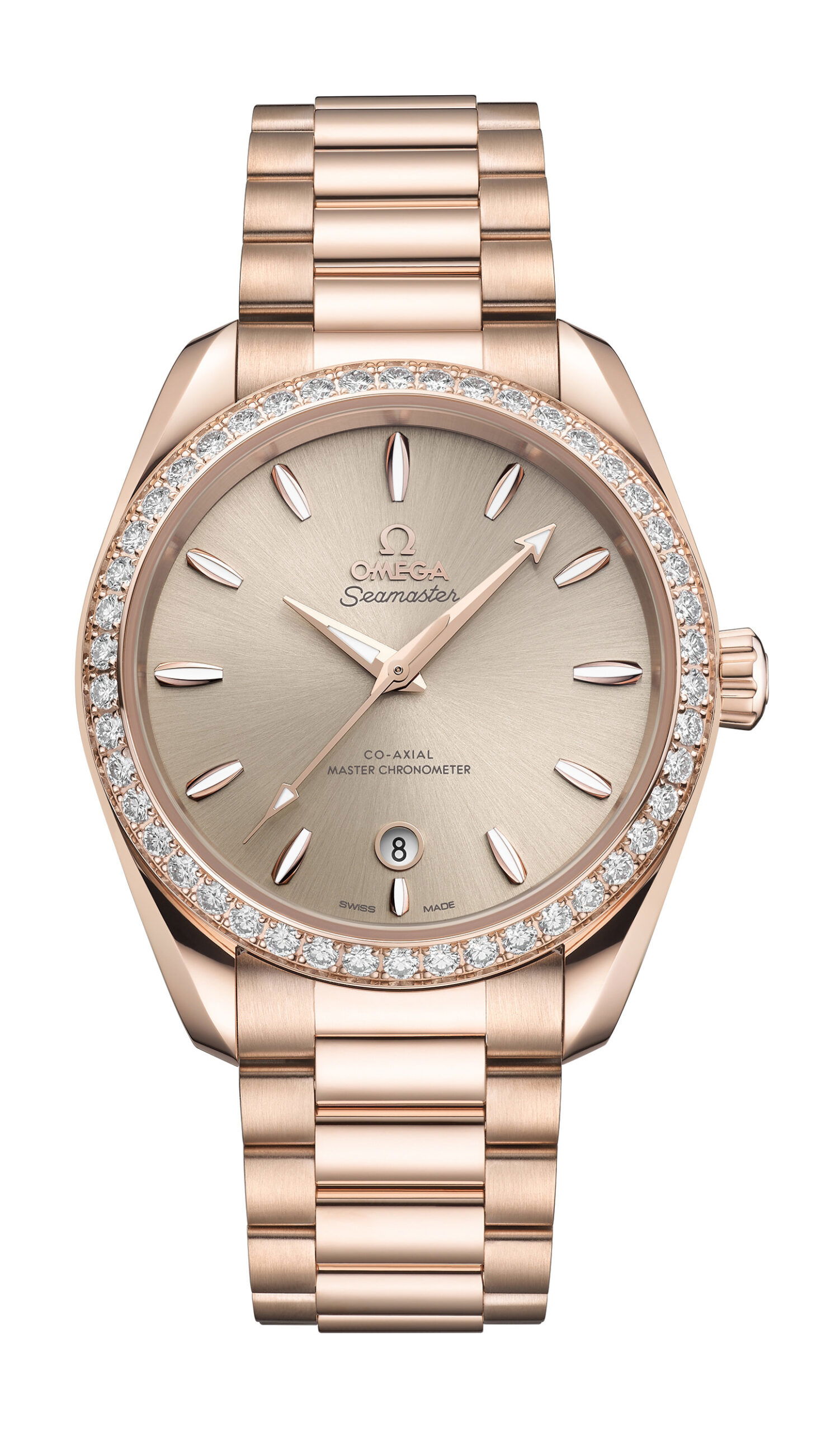 Omega Seamaster luxury timepiece - detailed view