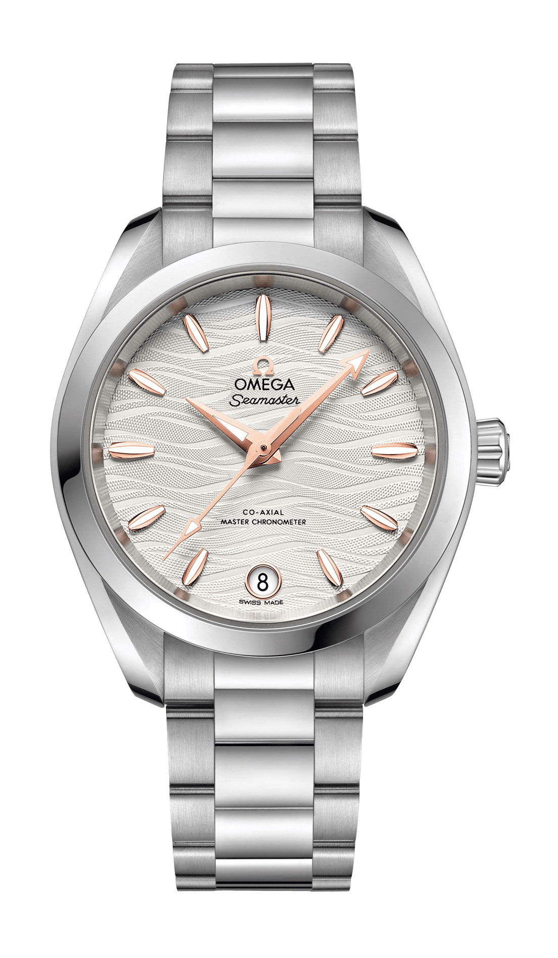 Omega Seamaster luxury timepiece - detailed view
