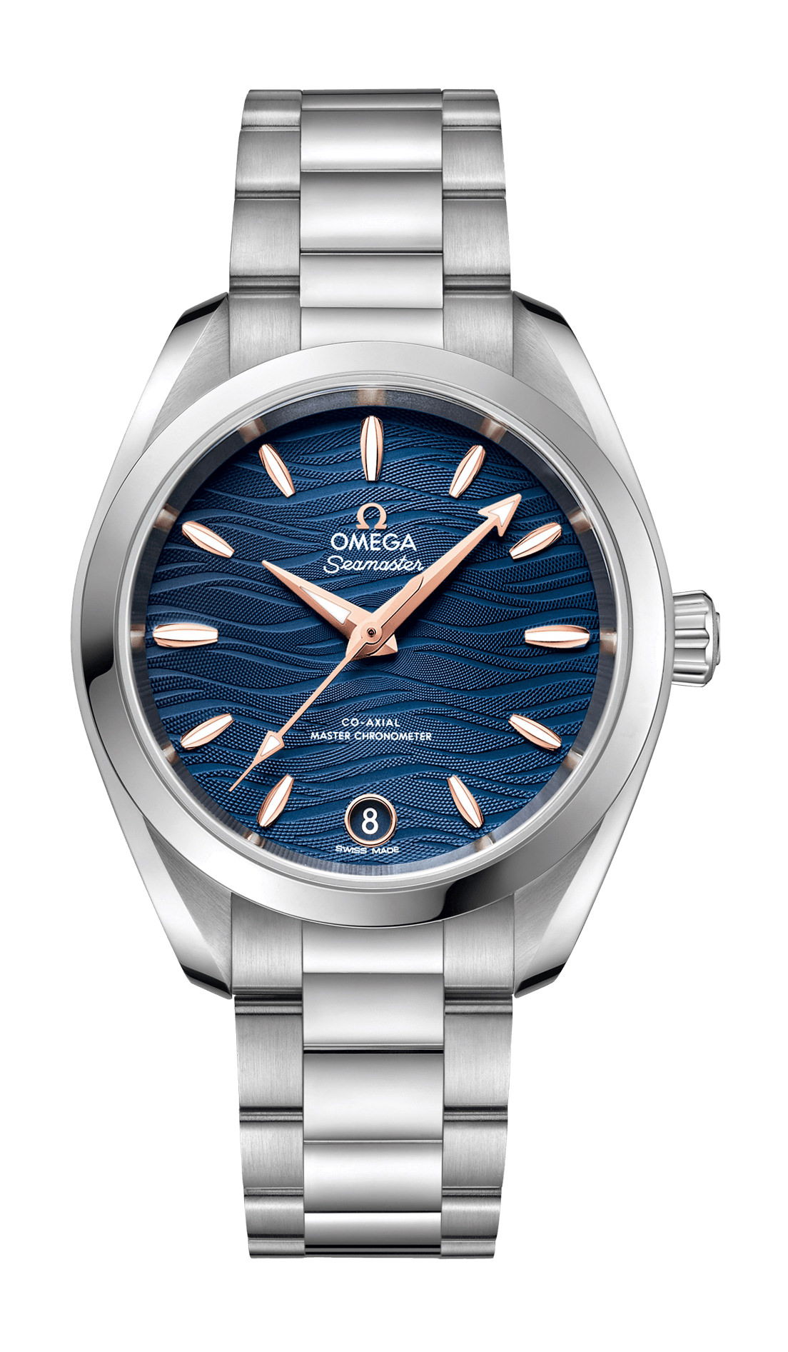 Omega Seamaster luxury timepiece - detailed view