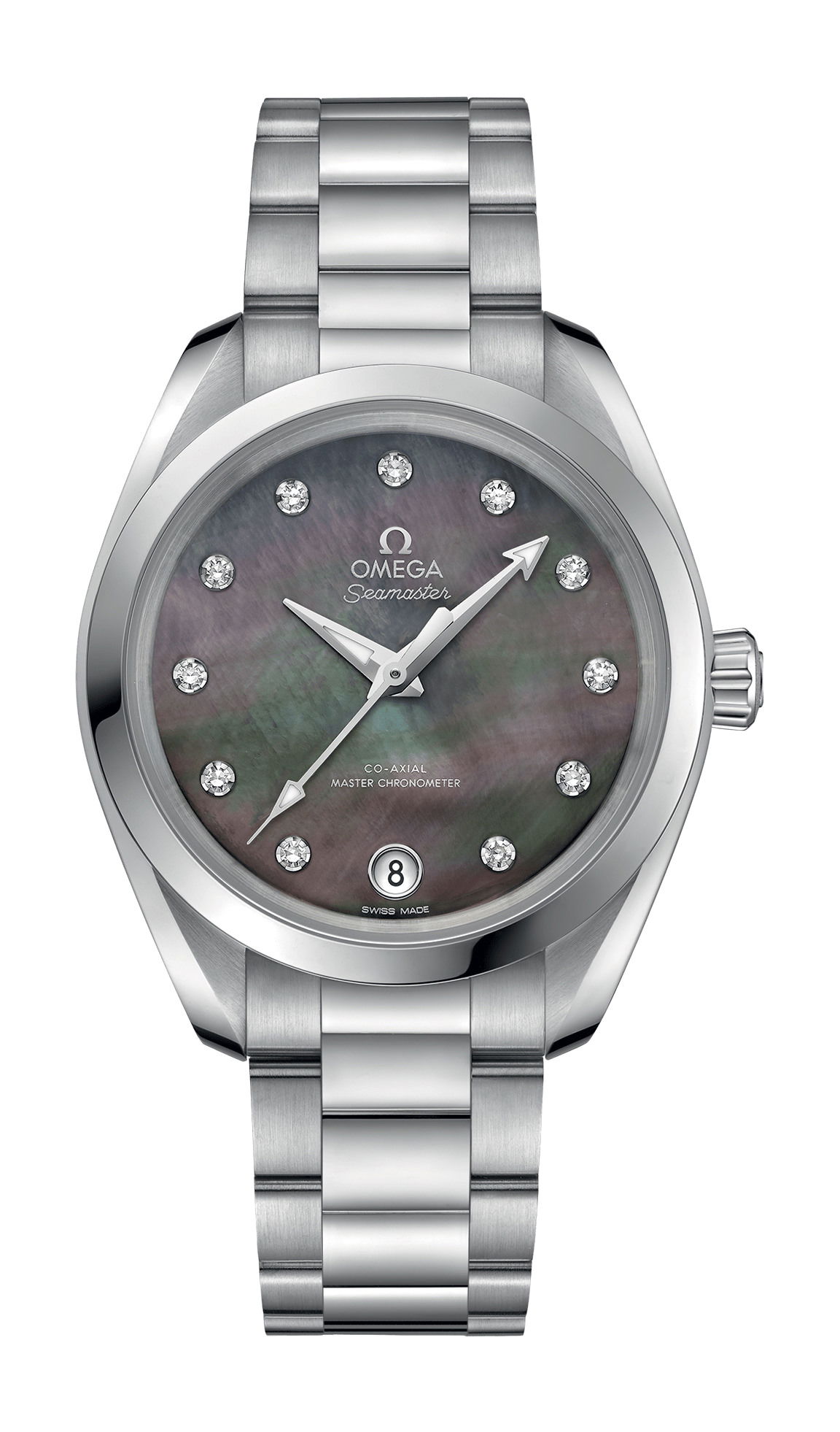 Omega Seamaster luxury timepiece - detailed view