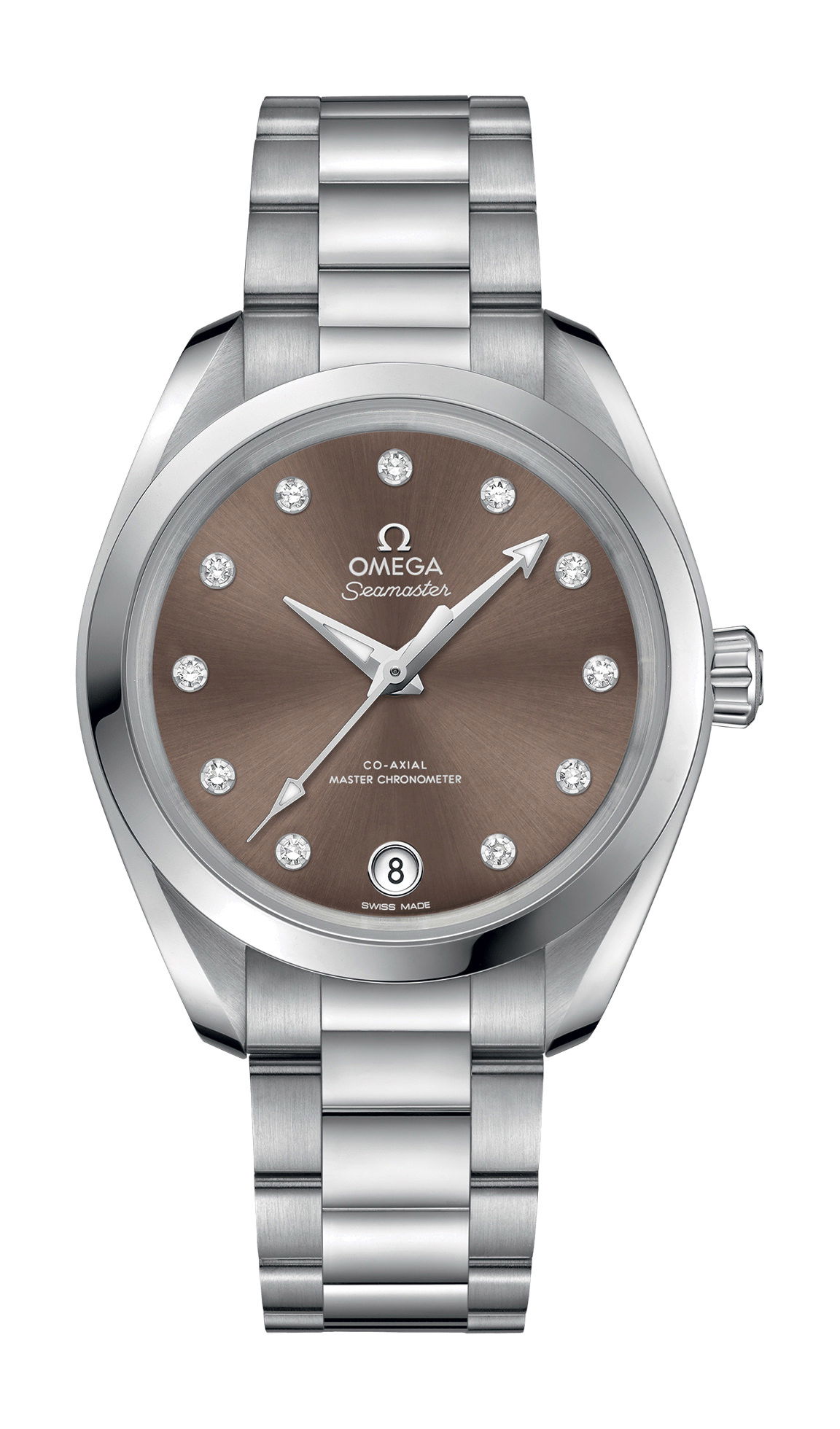 Omega Seamaster luxury timepiece - detailed view