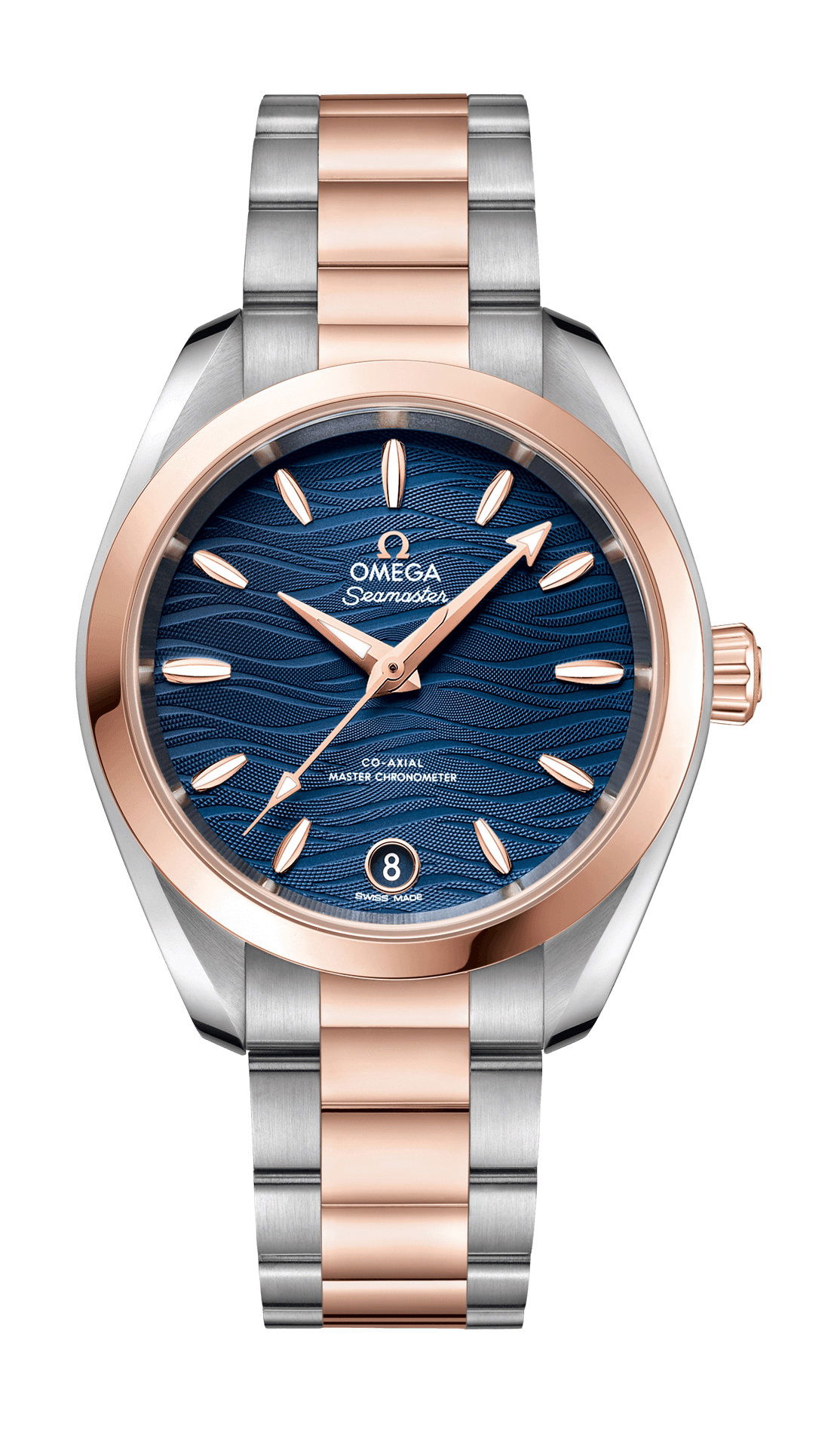 Omega Seamaster luxury timepiece - detailed view