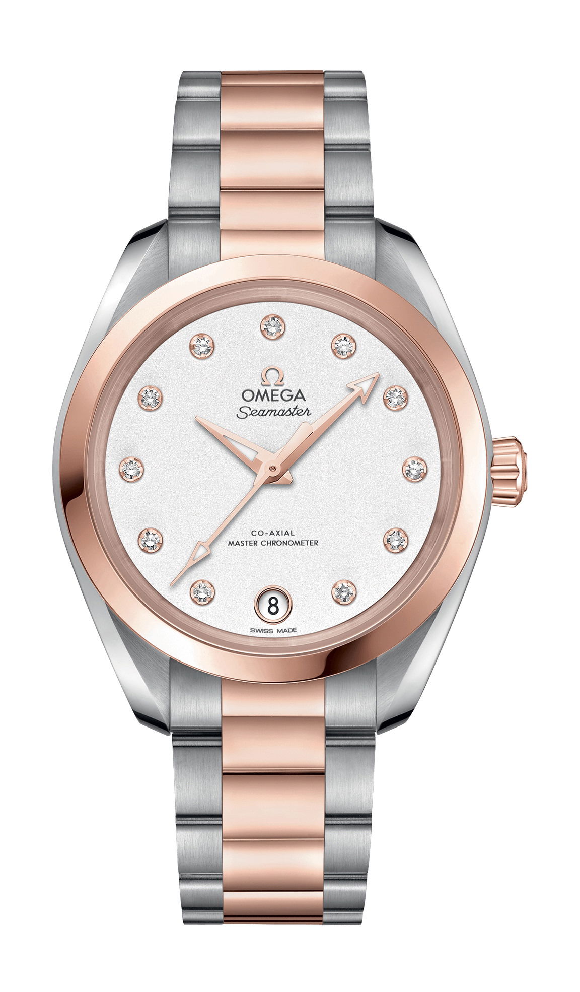 Omega Seamaster luxury timepiece - detailed view