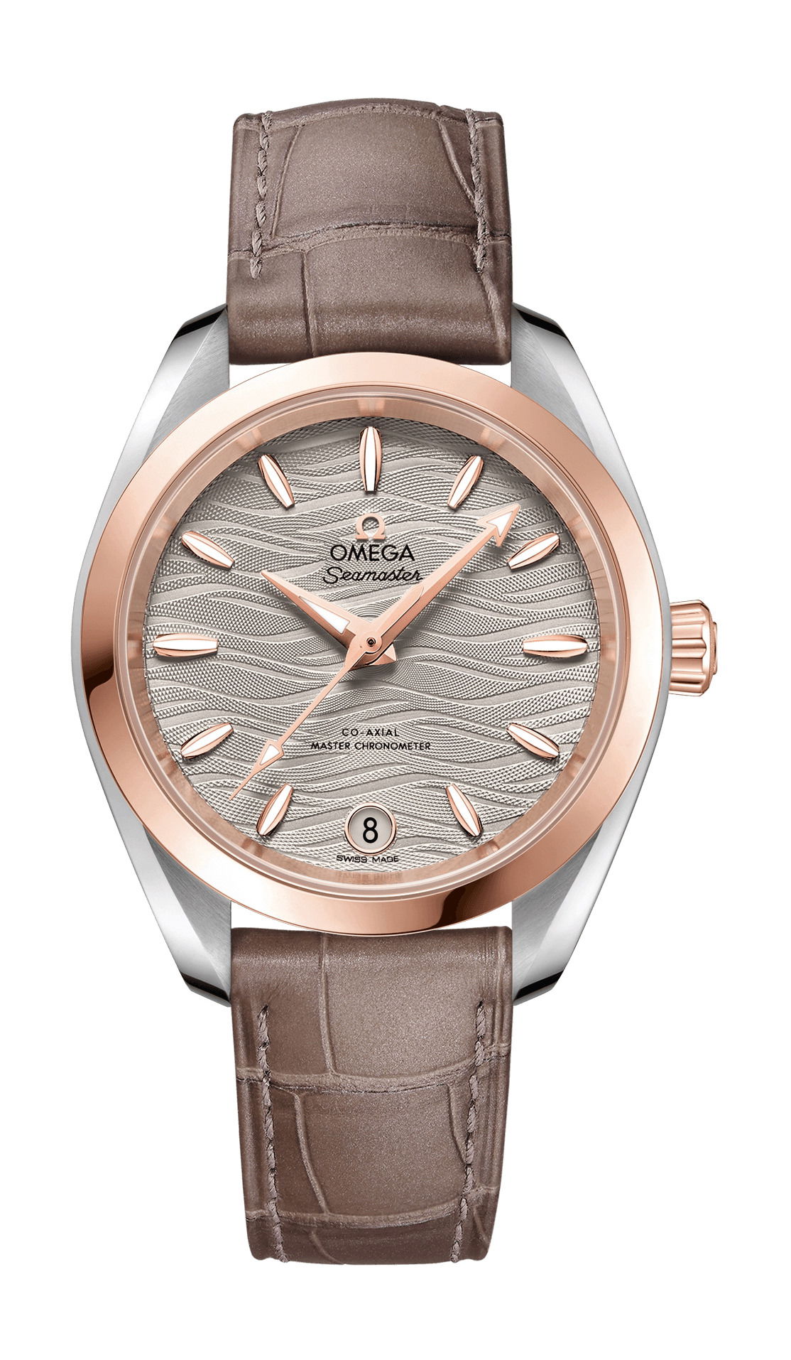 Omega Seamaster luxury timepiece - detailed view