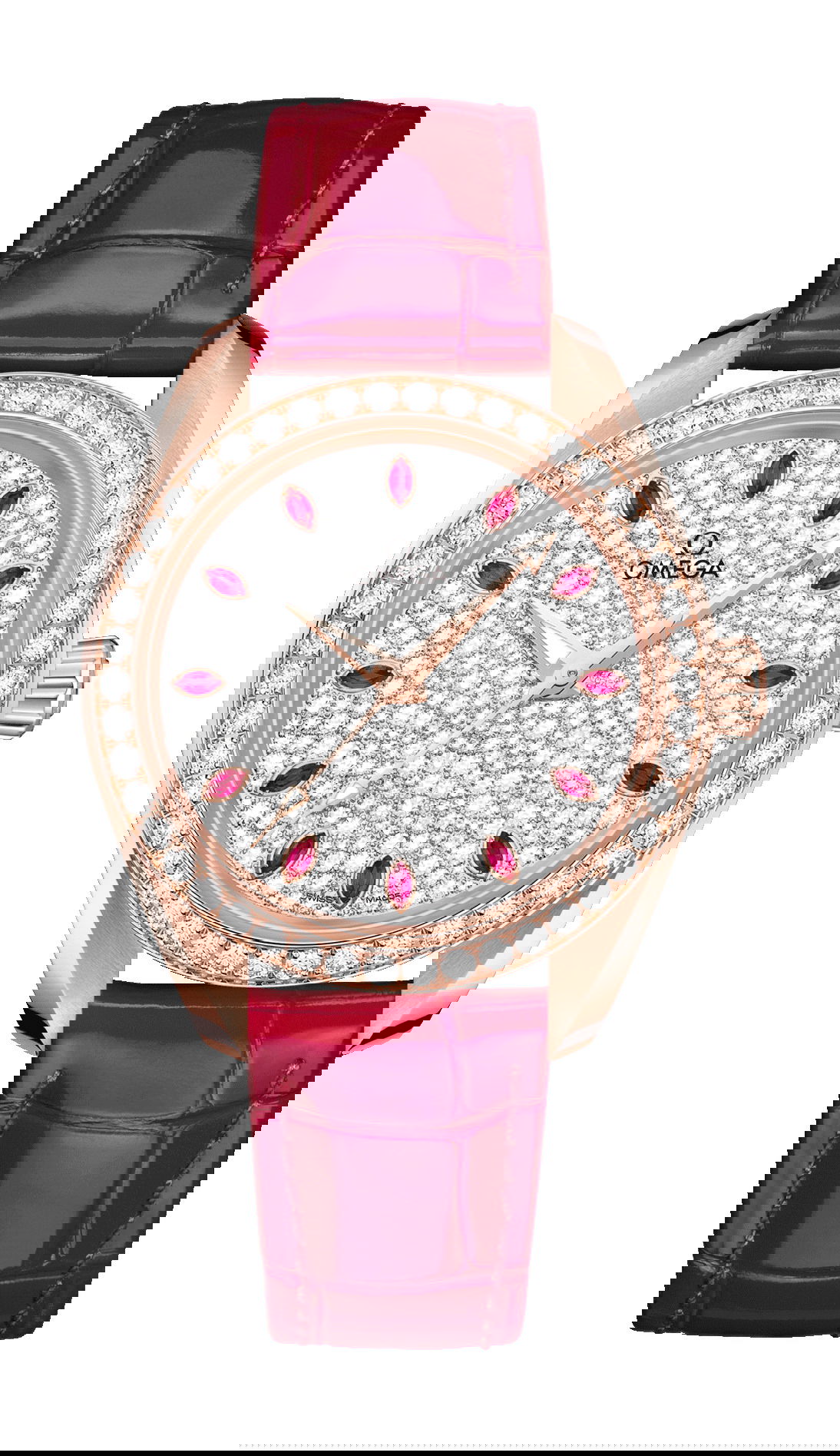 Omega Seamaster luxury timepiece - detailed view