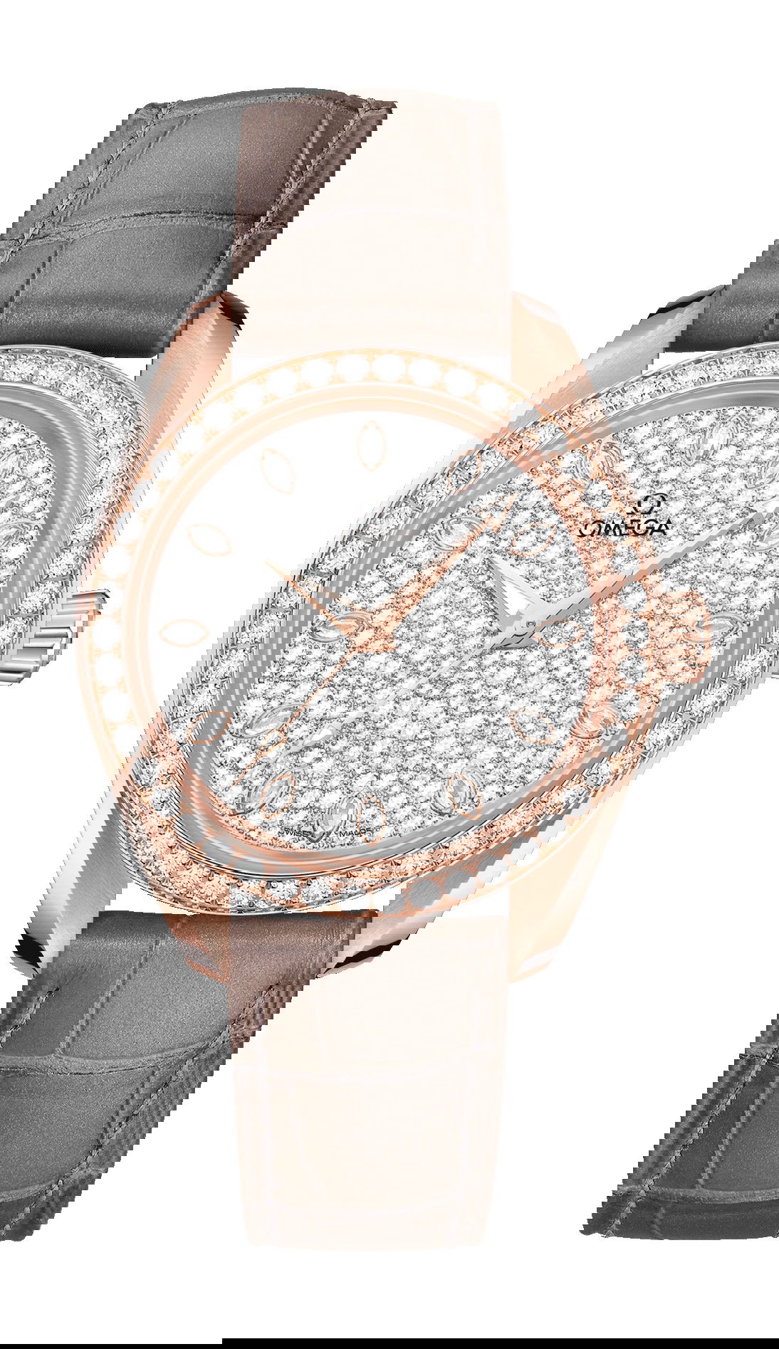 Omega Seamaster luxury timepiece - detailed view