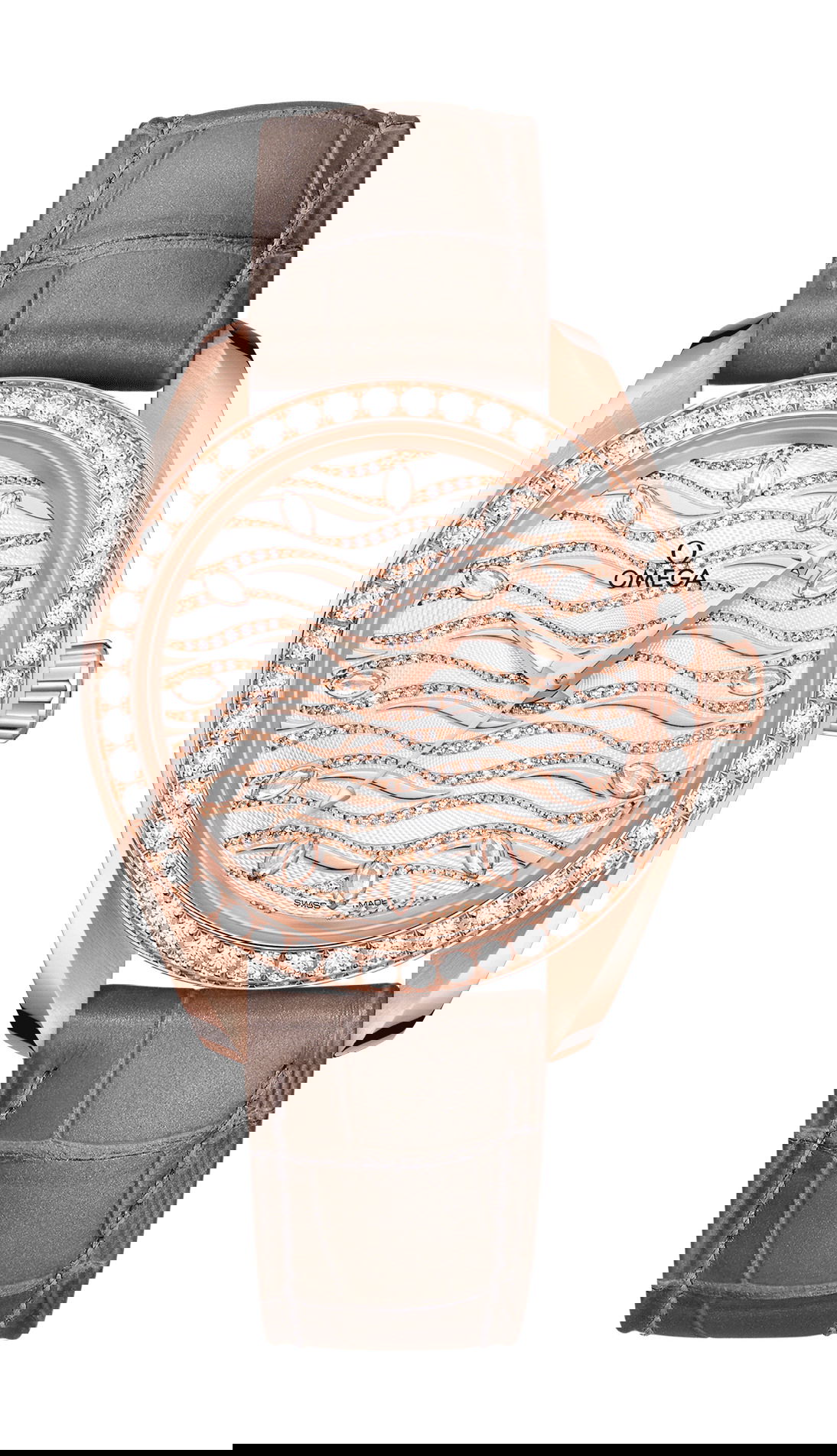 Omega Seamaster luxury timepiece - detailed view