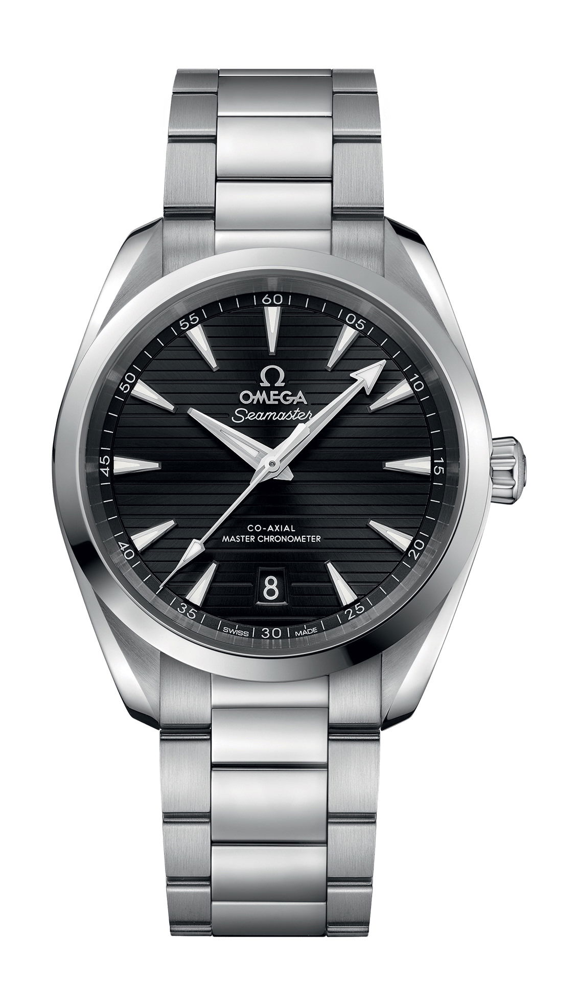 Omega Seamaster luxury timepiece - detailed view