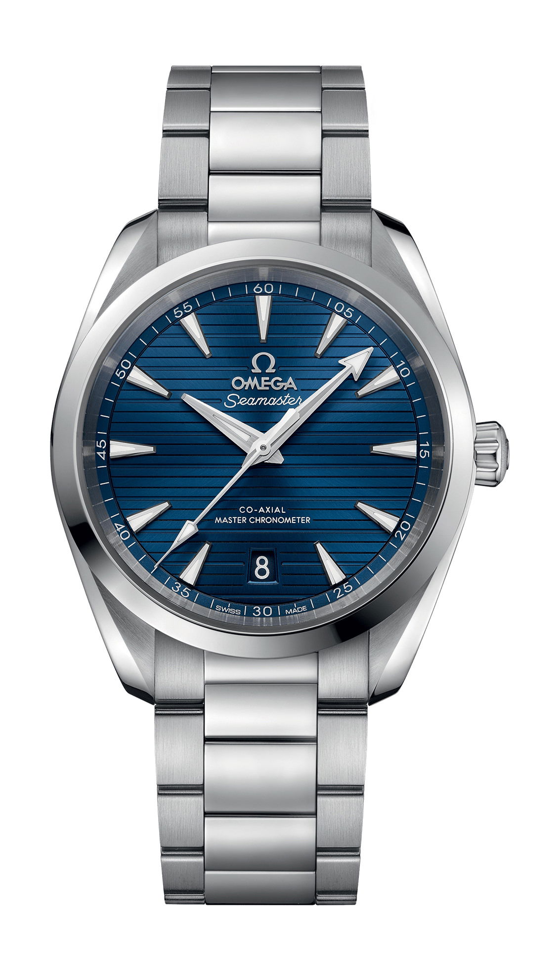 Omega Seamaster luxury timepiece - detailed view