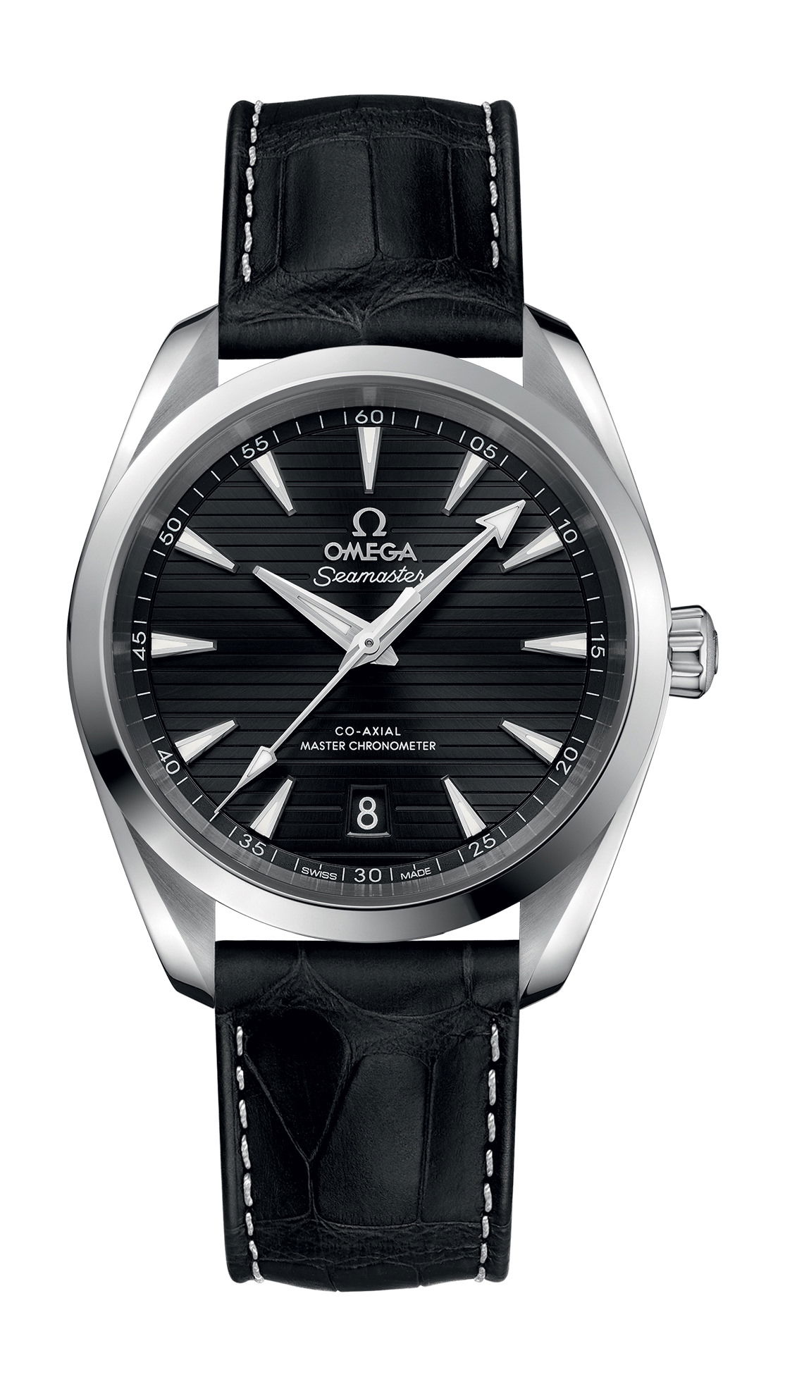 Omega Seamaster luxury timepiece - detailed view