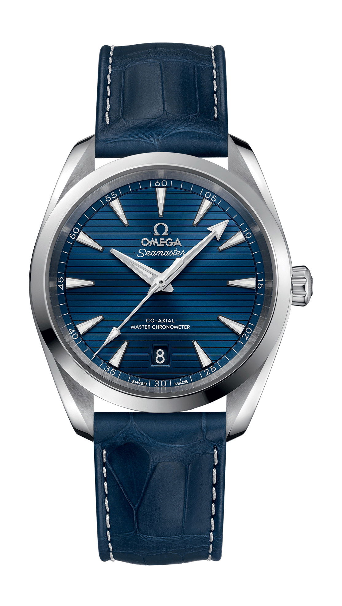 Omega Seamaster luxury timepiece - detailed view