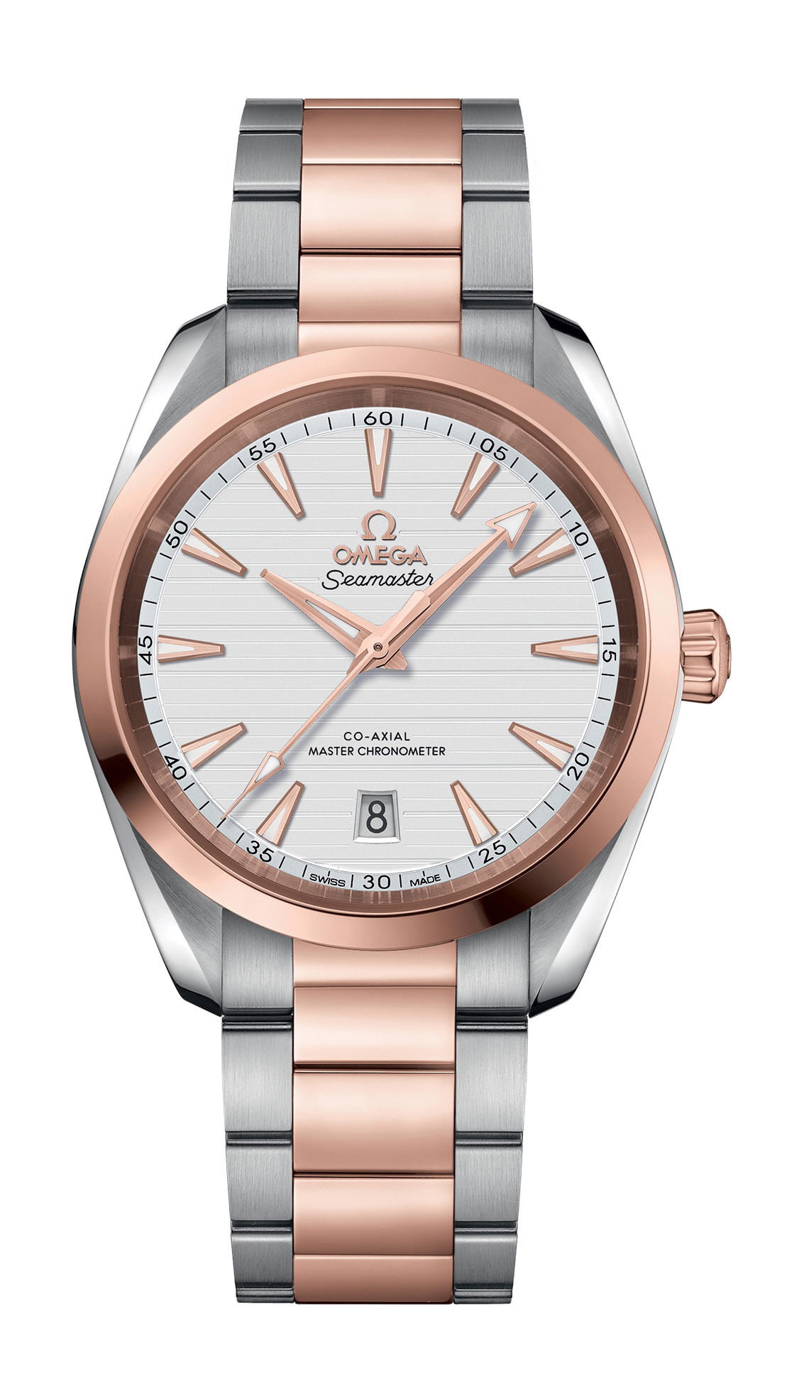 Omega Seamaster luxury timepiece - detailed view
