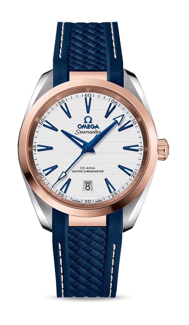 Omega Seamaster luxury timepiece - detailed view