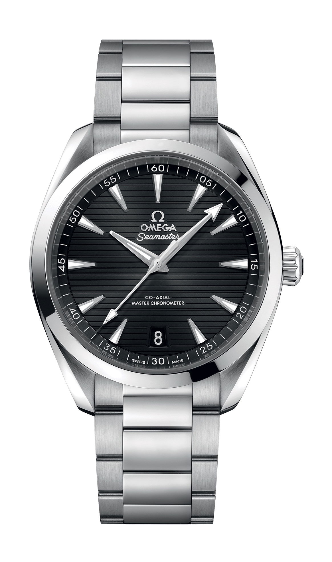 Omega Seamaster luxury timepiece - detailed view