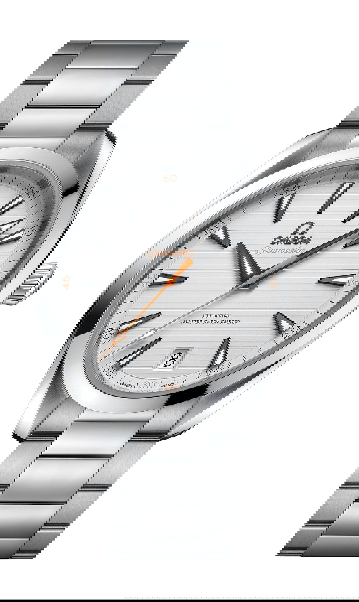 Omega Seamaster luxury timepiece - detailed view