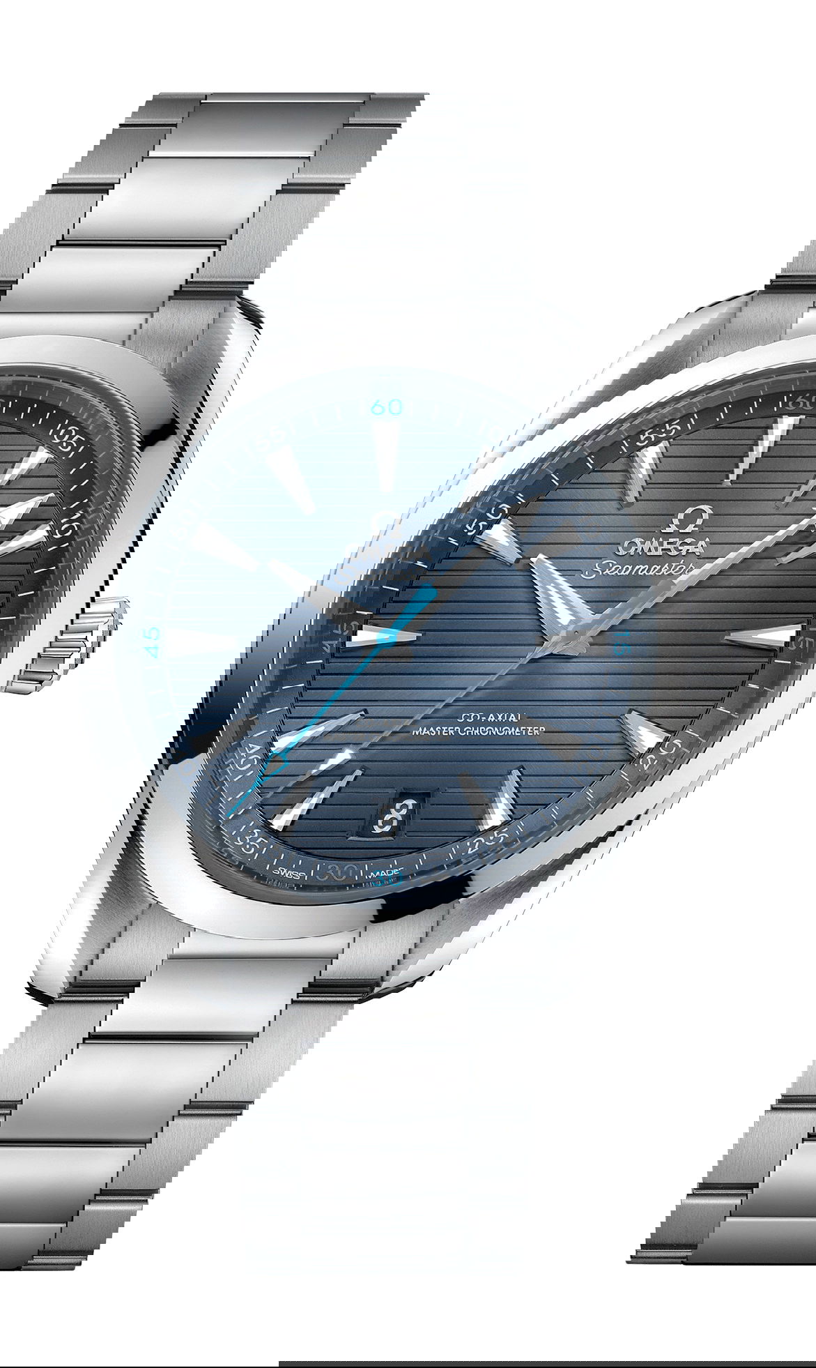 Omega Seamaster luxury timepiece - detailed view
