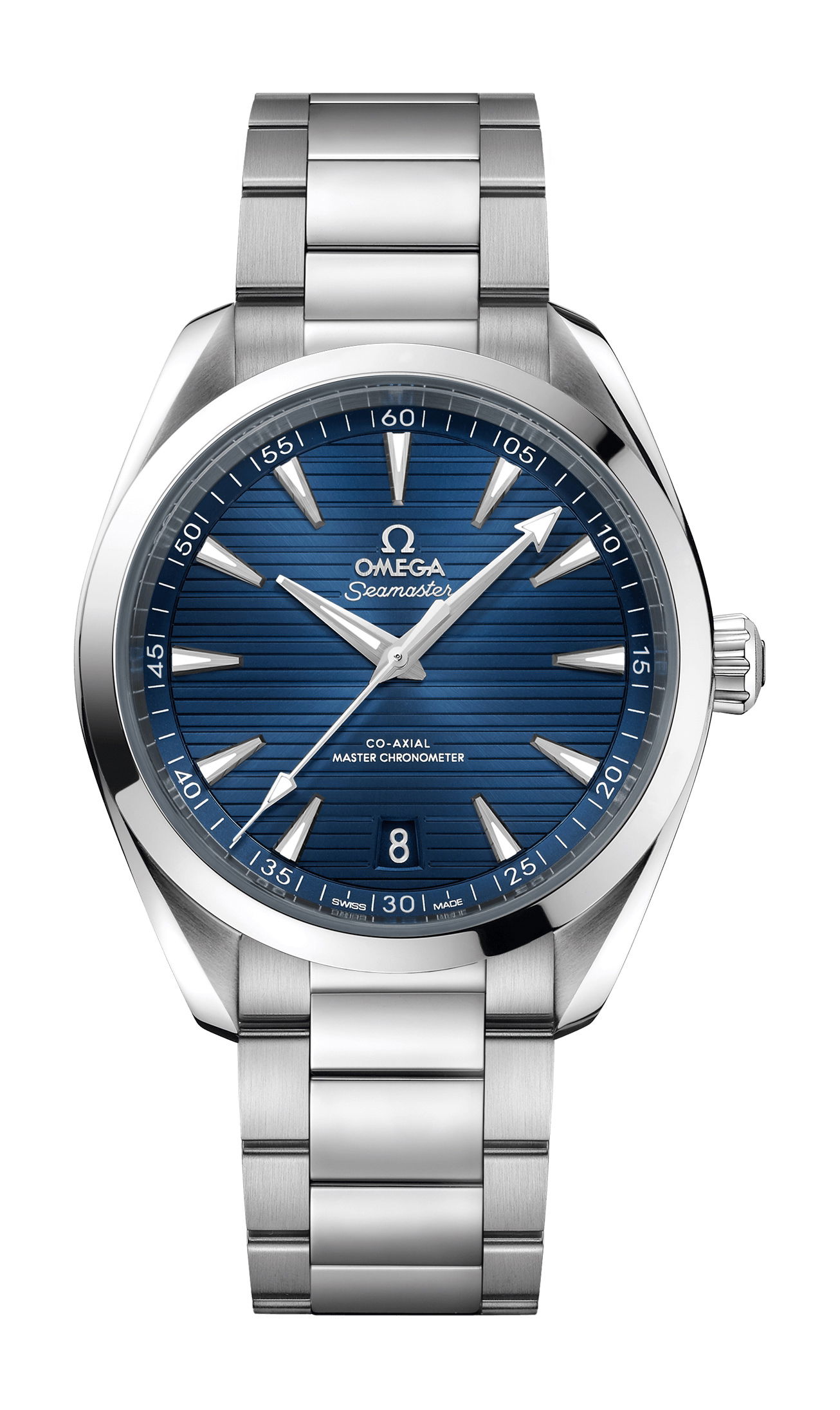 Omega Seamaster luxury timepiece - detailed view