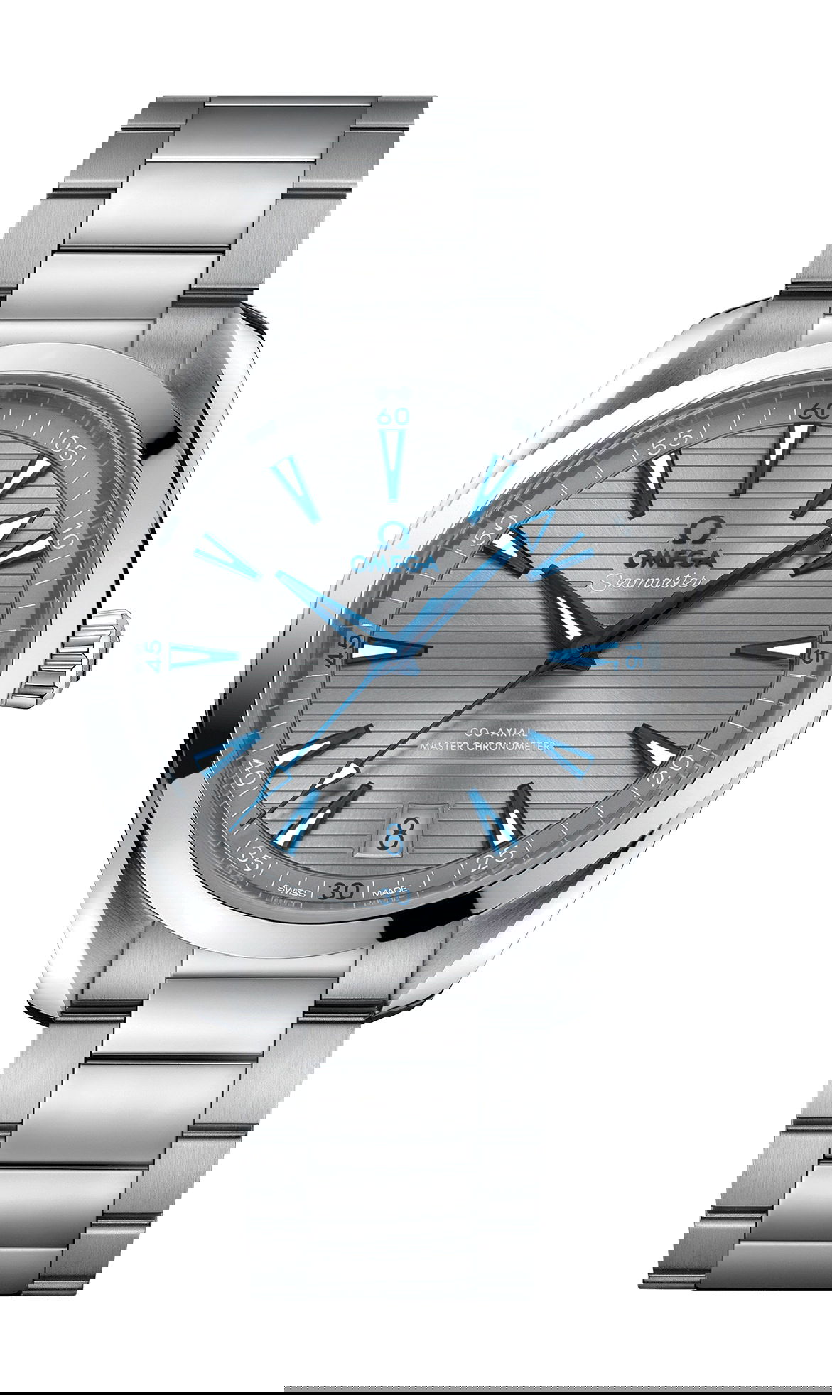 Omega Seamaster luxury timepiece - detailed view