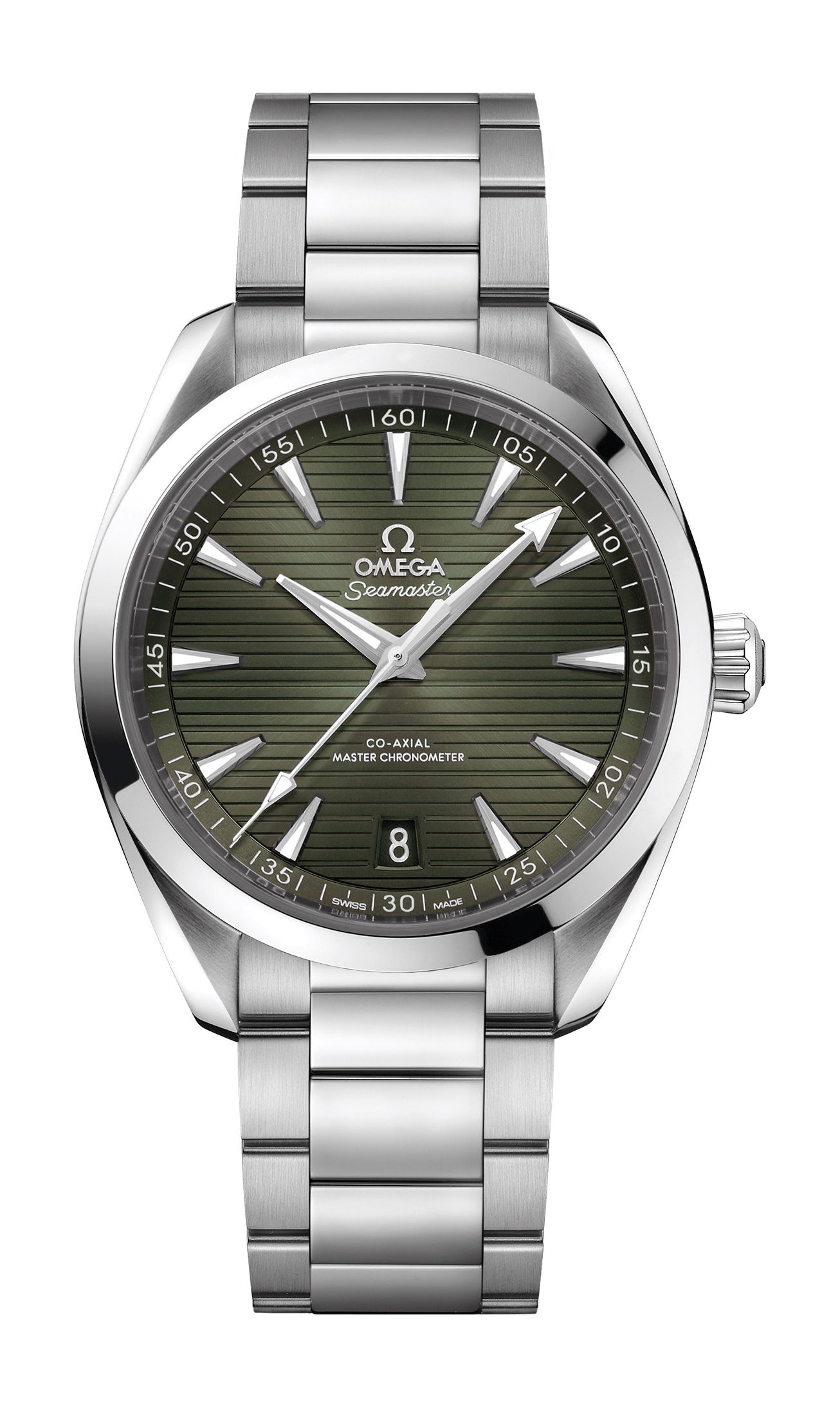 Omega Seamaster luxury timepiece - detailed view