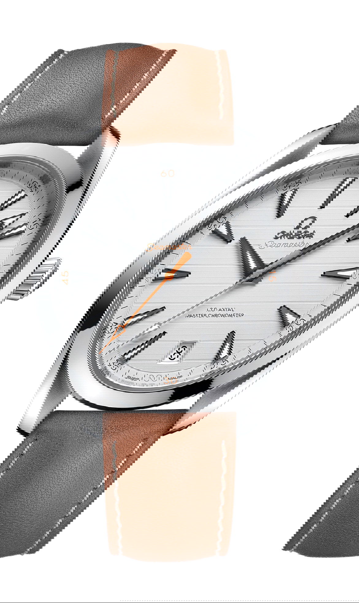 Omega Seamaster luxury timepiece - detailed view