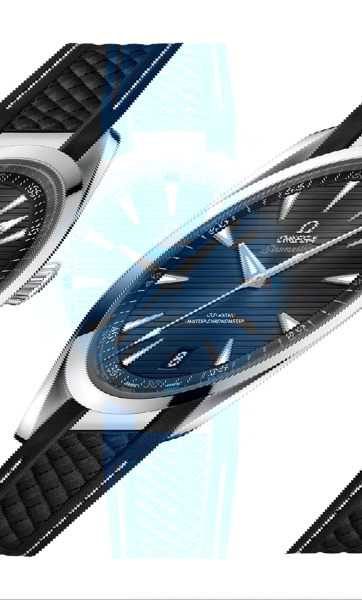 Omega Seamaster luxury timepiece - detailed view