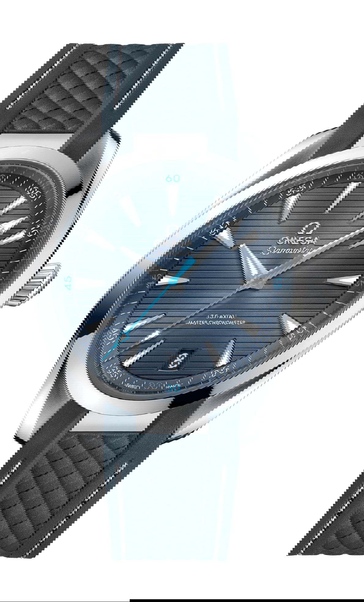 Omega Seamaster luxury timepiece - detailed view