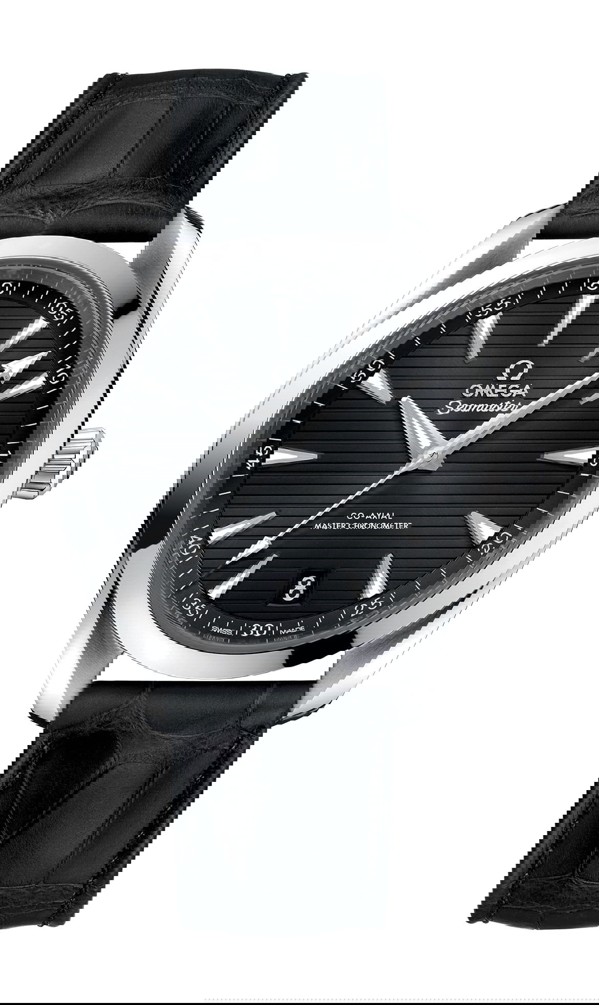 Omega Seamaster luxury timepiece - detailed view