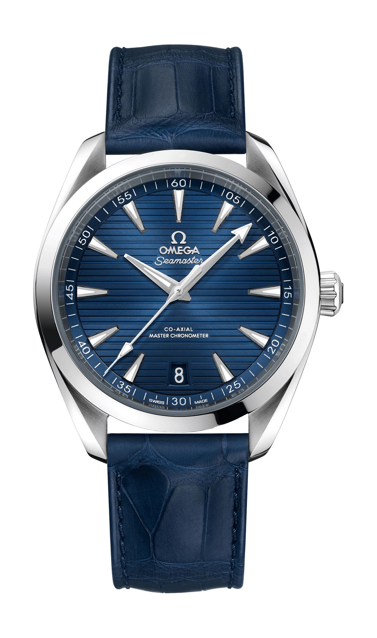 Omega Seamaster luxury timepiece - detailed view