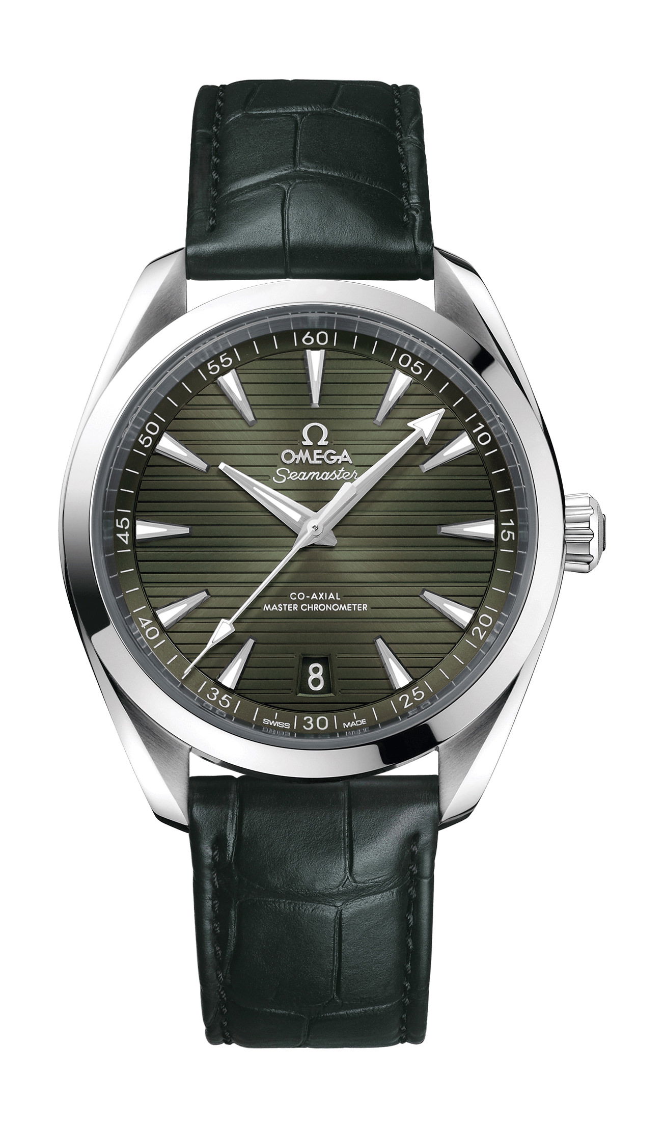 Omega Seamaster luxury timepiece - detailed view