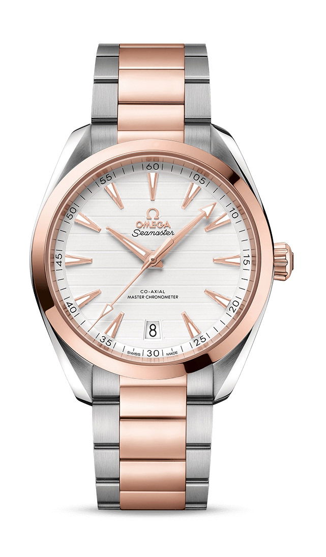 Omega Seamaster luxury timepiece - detailed view