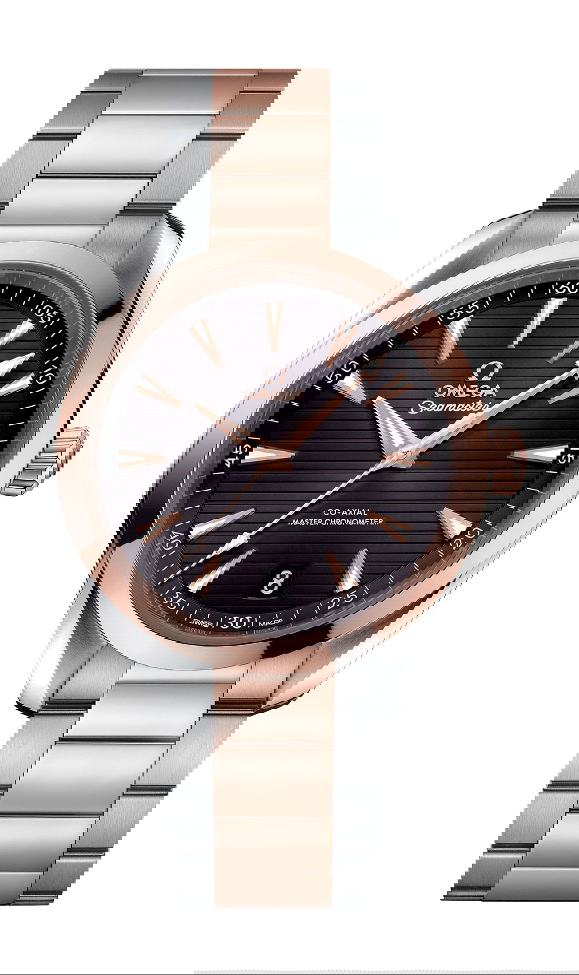 Omega Seamaster luxury timepiece - detailed view