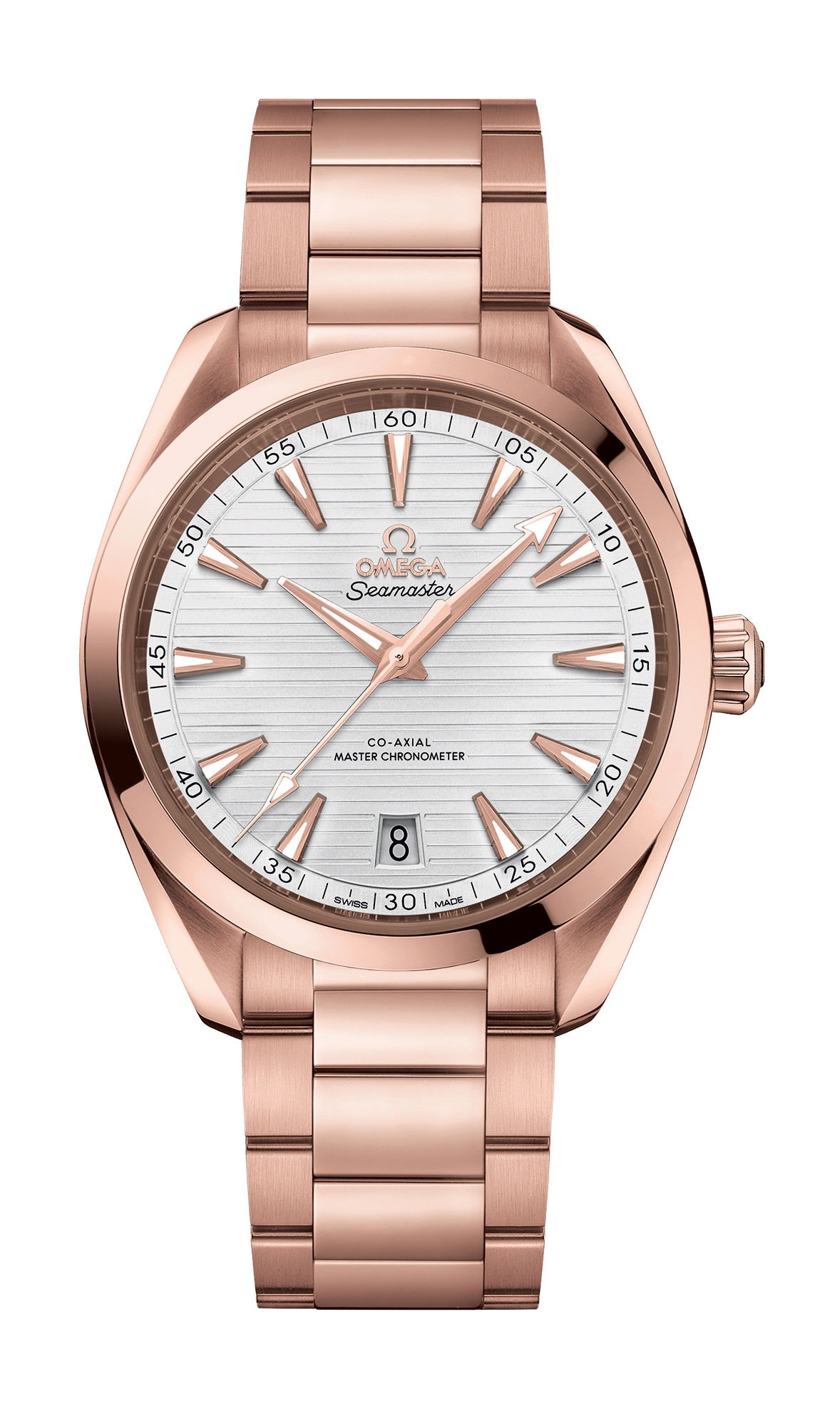 Omega Seamaster luxury timepiece - detailed view