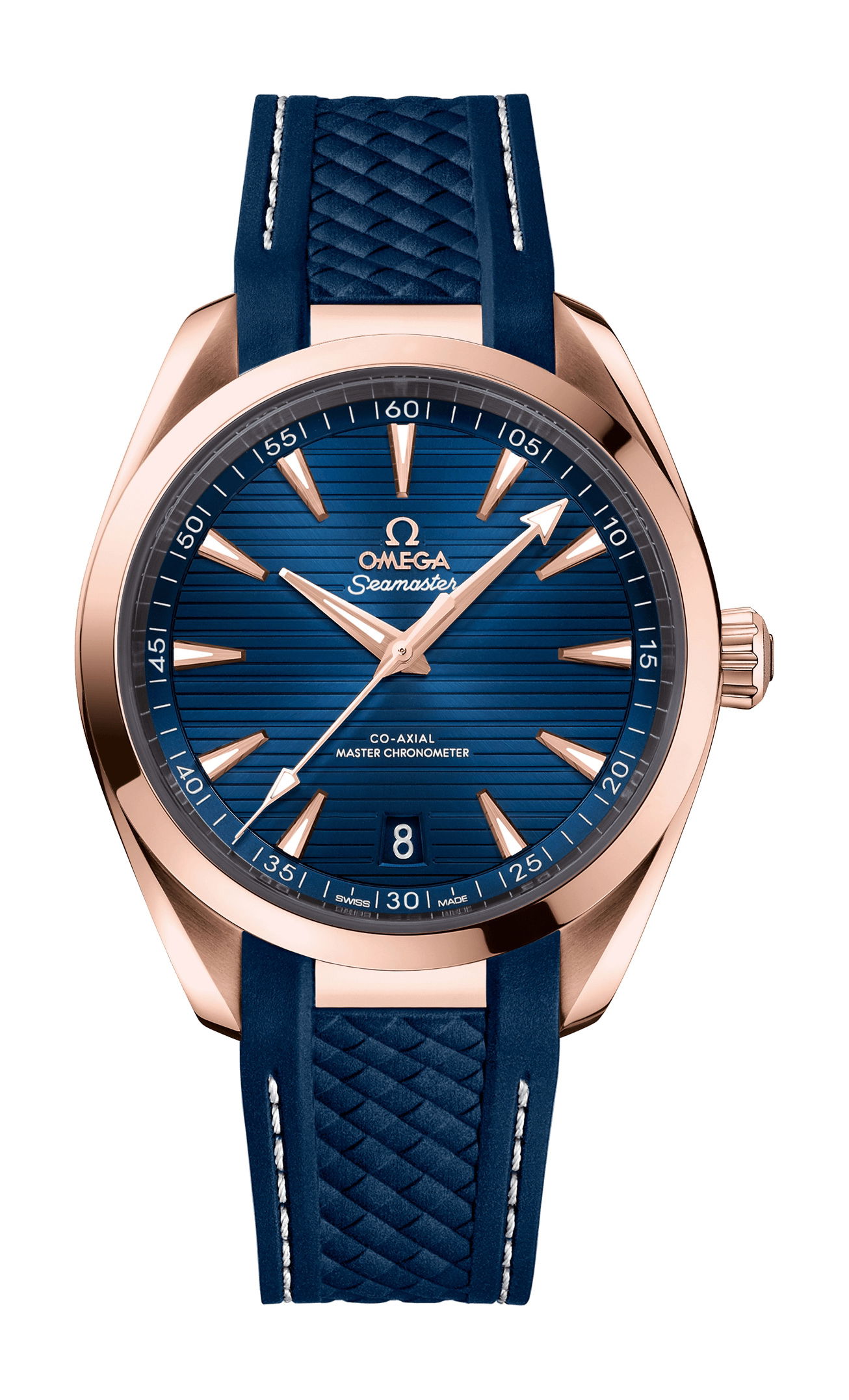 Omega Seamaster luxury timepiece - detailed view