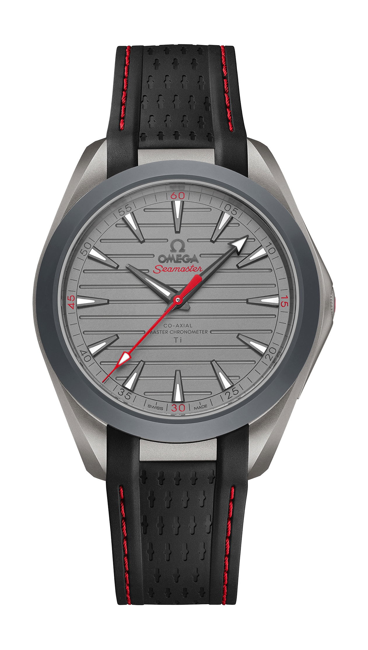 Omega Seamaster luxury timepiece - detailed view