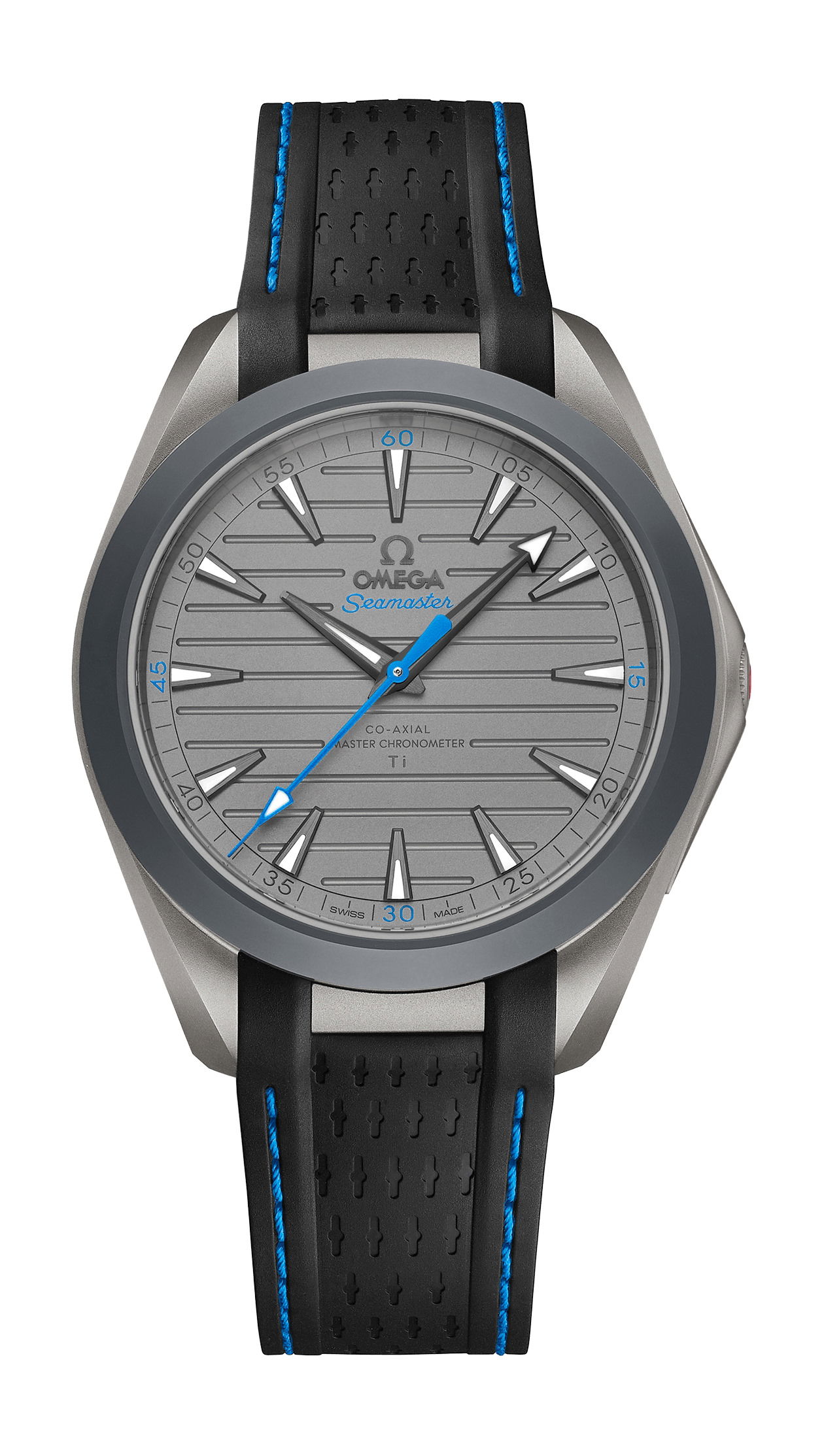 Omega Seamaster luxury timepiece - detailed view