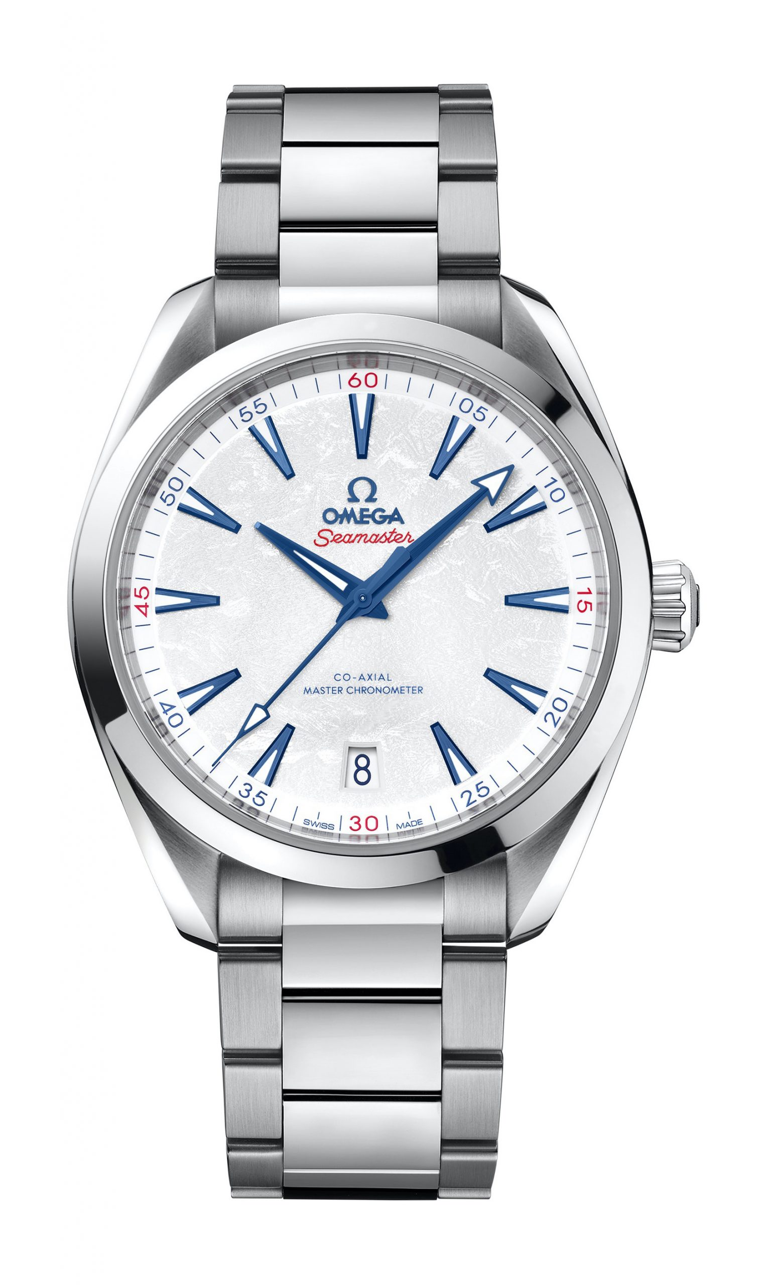 Omega Seamaster luxury timepiece - detailed view