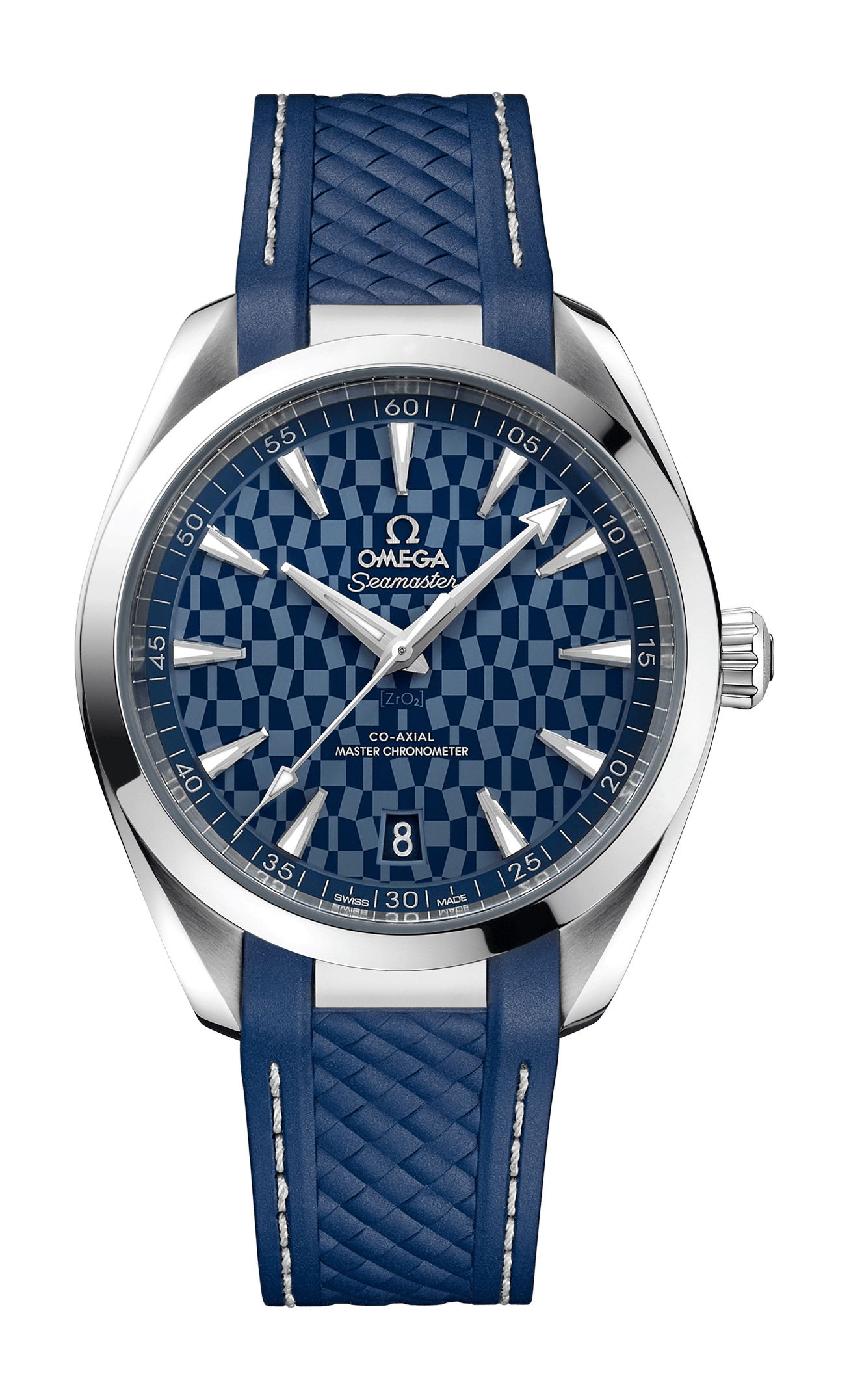 Omega Seamaster luxury timepiece - detailed view