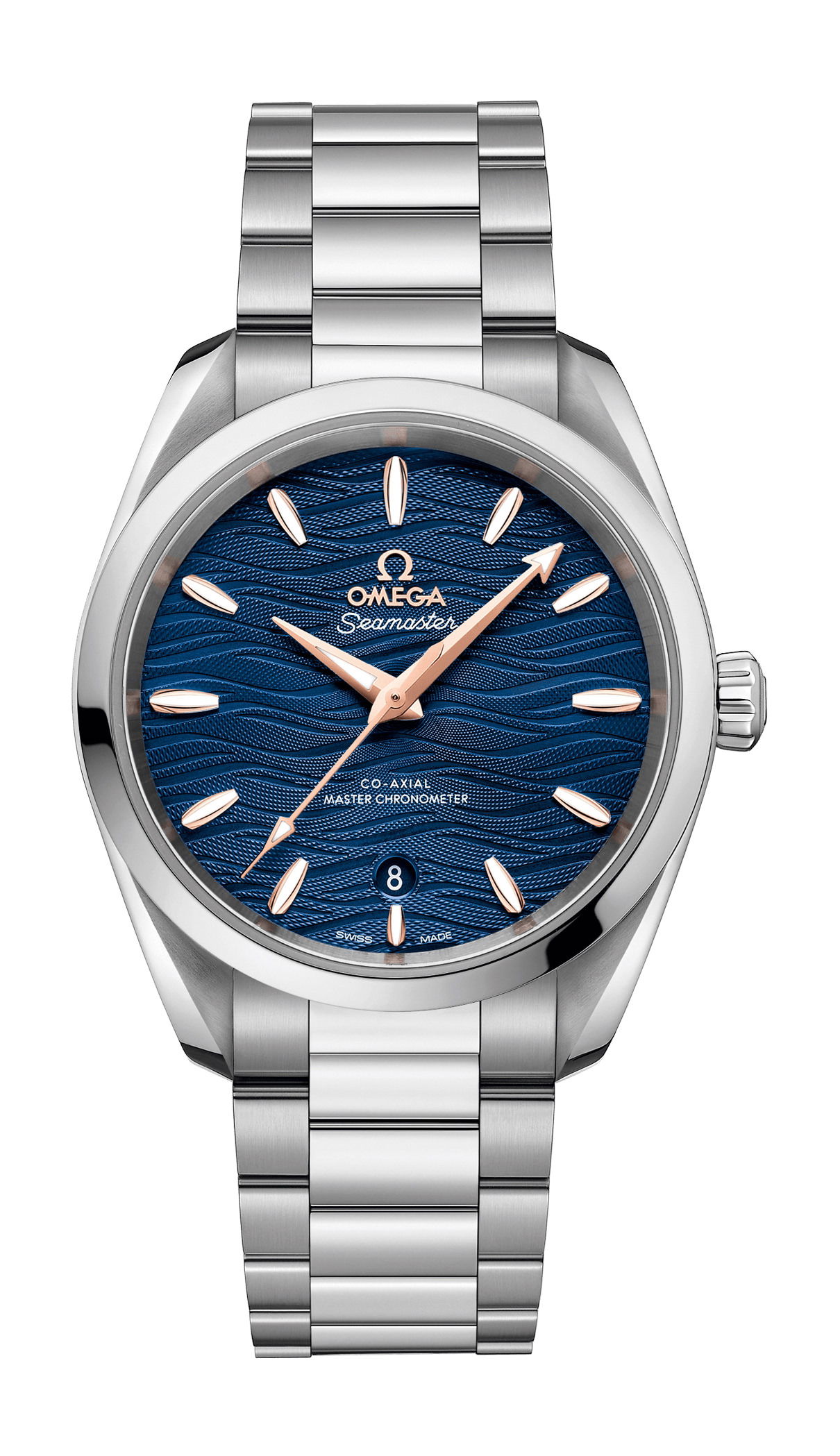 Omega Seamaster luxury timepiece - detailed view
