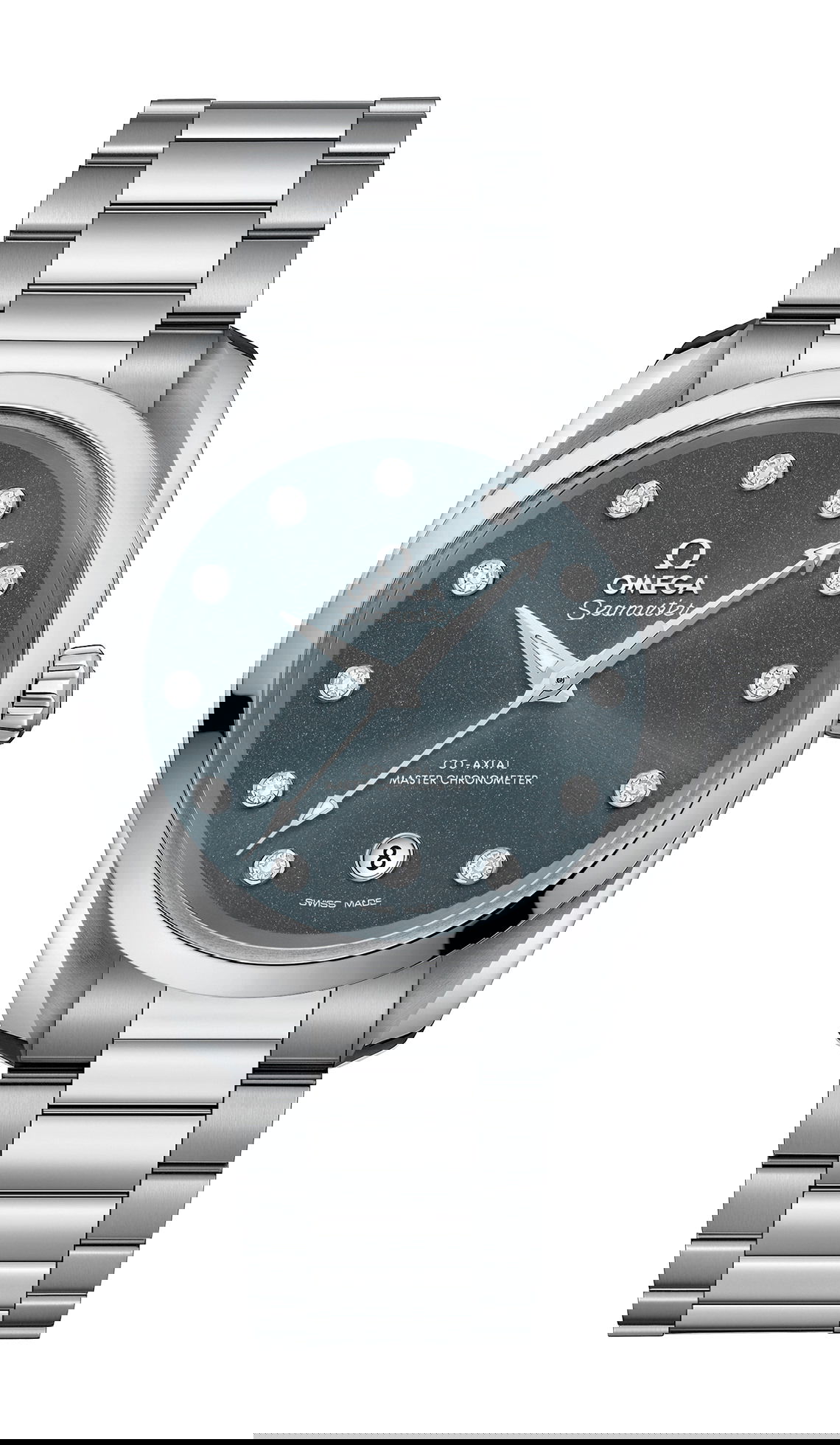 Omega Seamaster luxury timepiece - detailed view