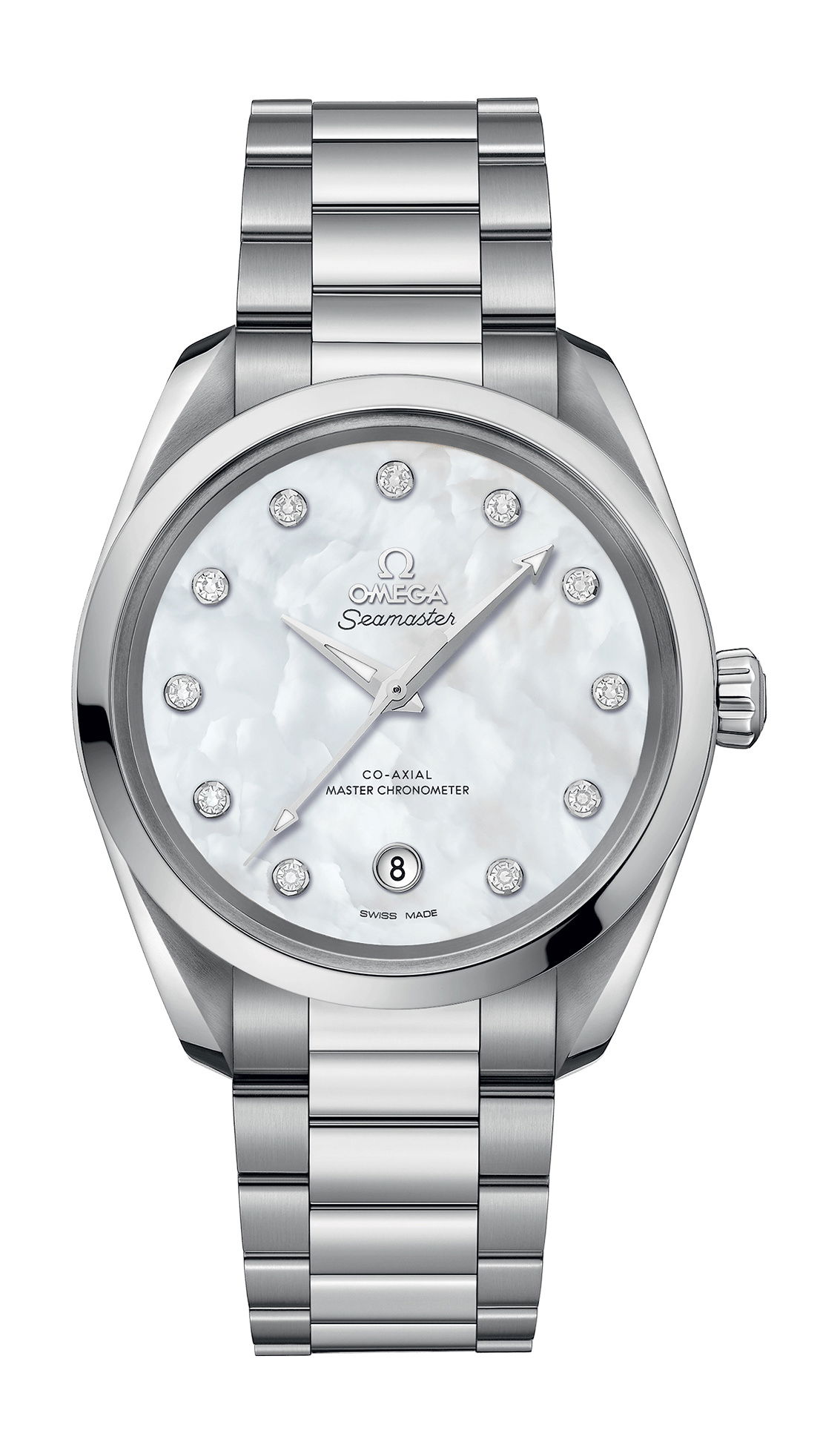 Omega Seamaster luxury timepiece - detailed view