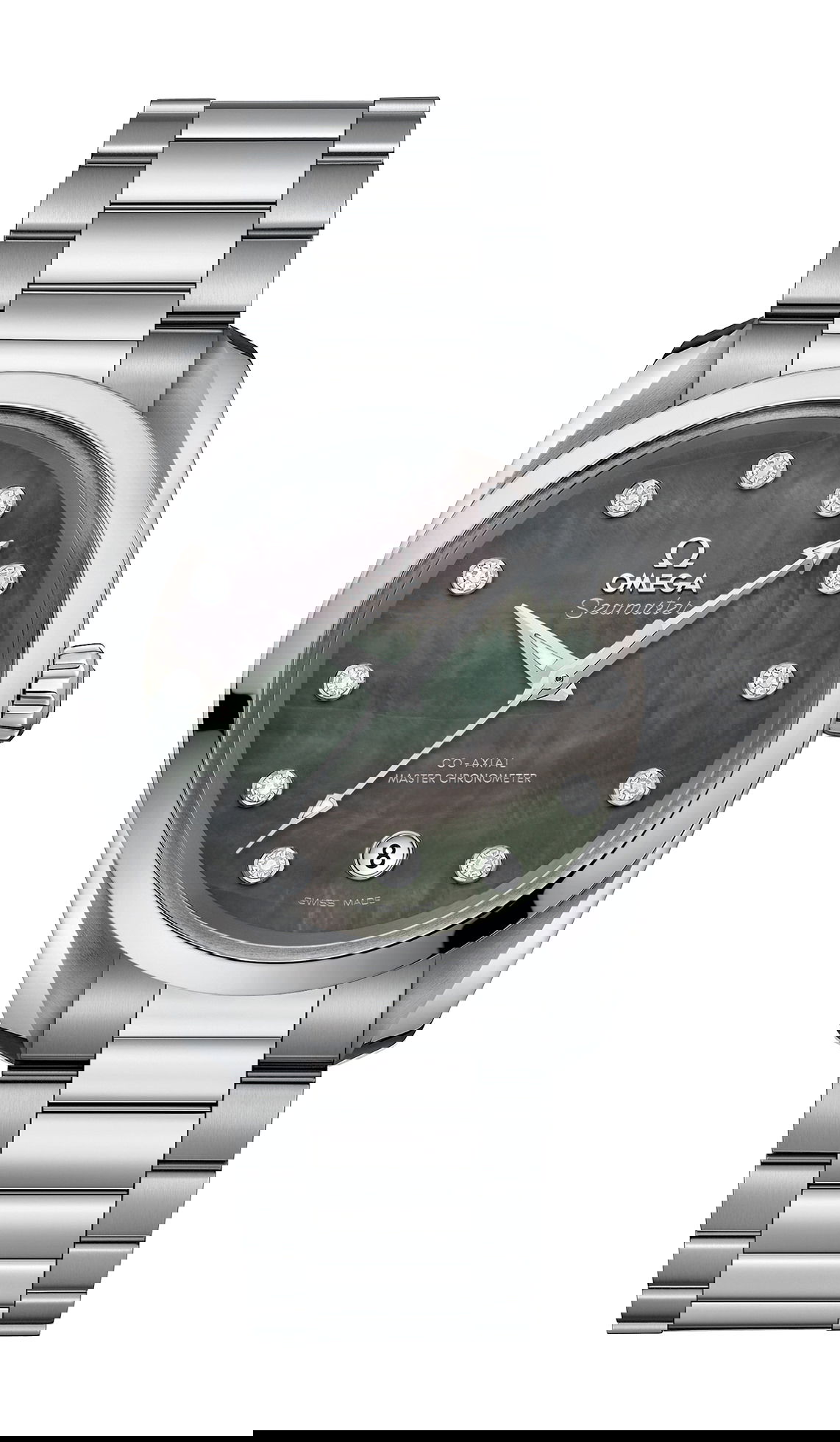 Omega Seamaster luxury timepiece - detailed view