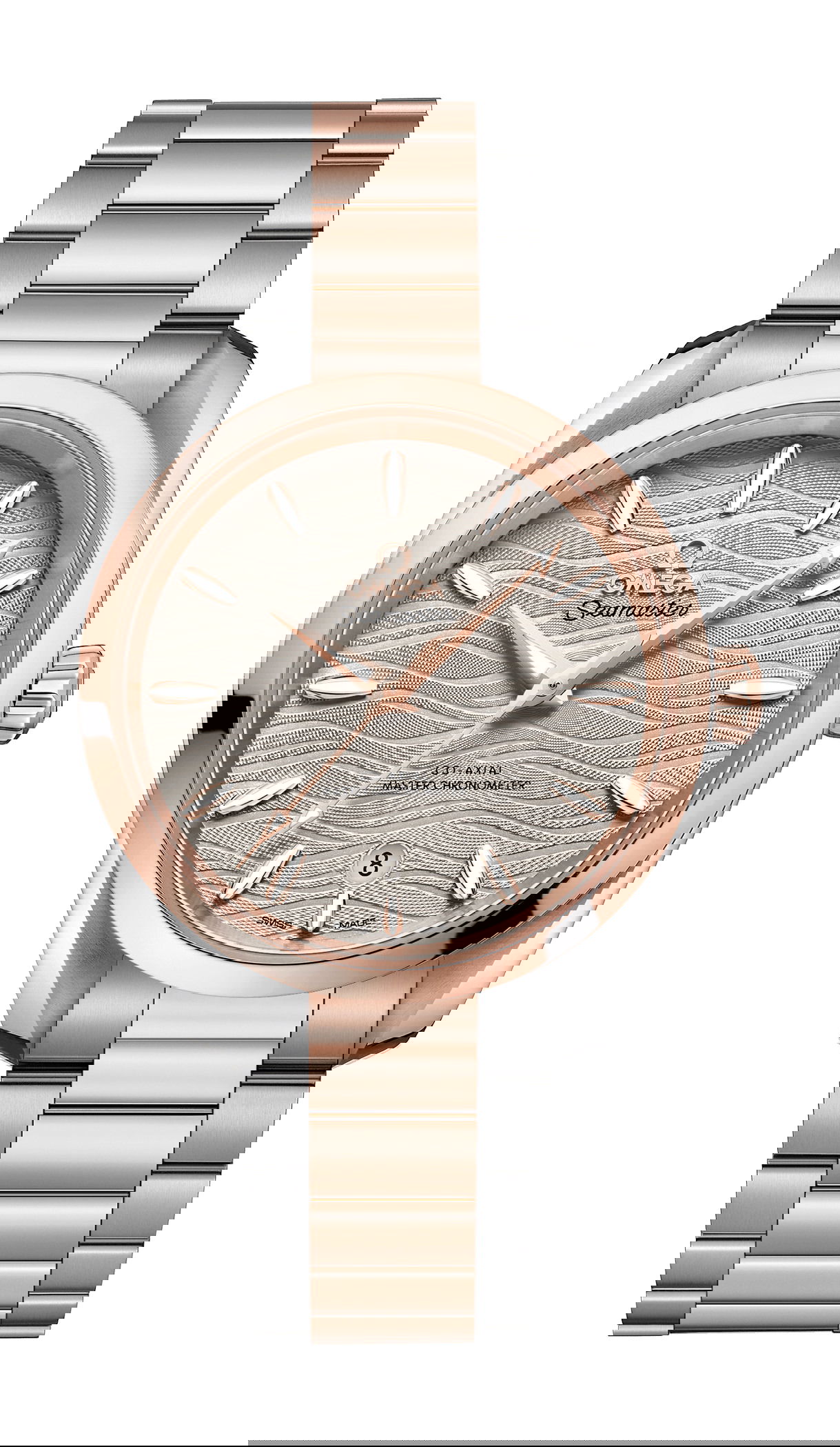 Omega Seamaster luxury timepiece - detailed view