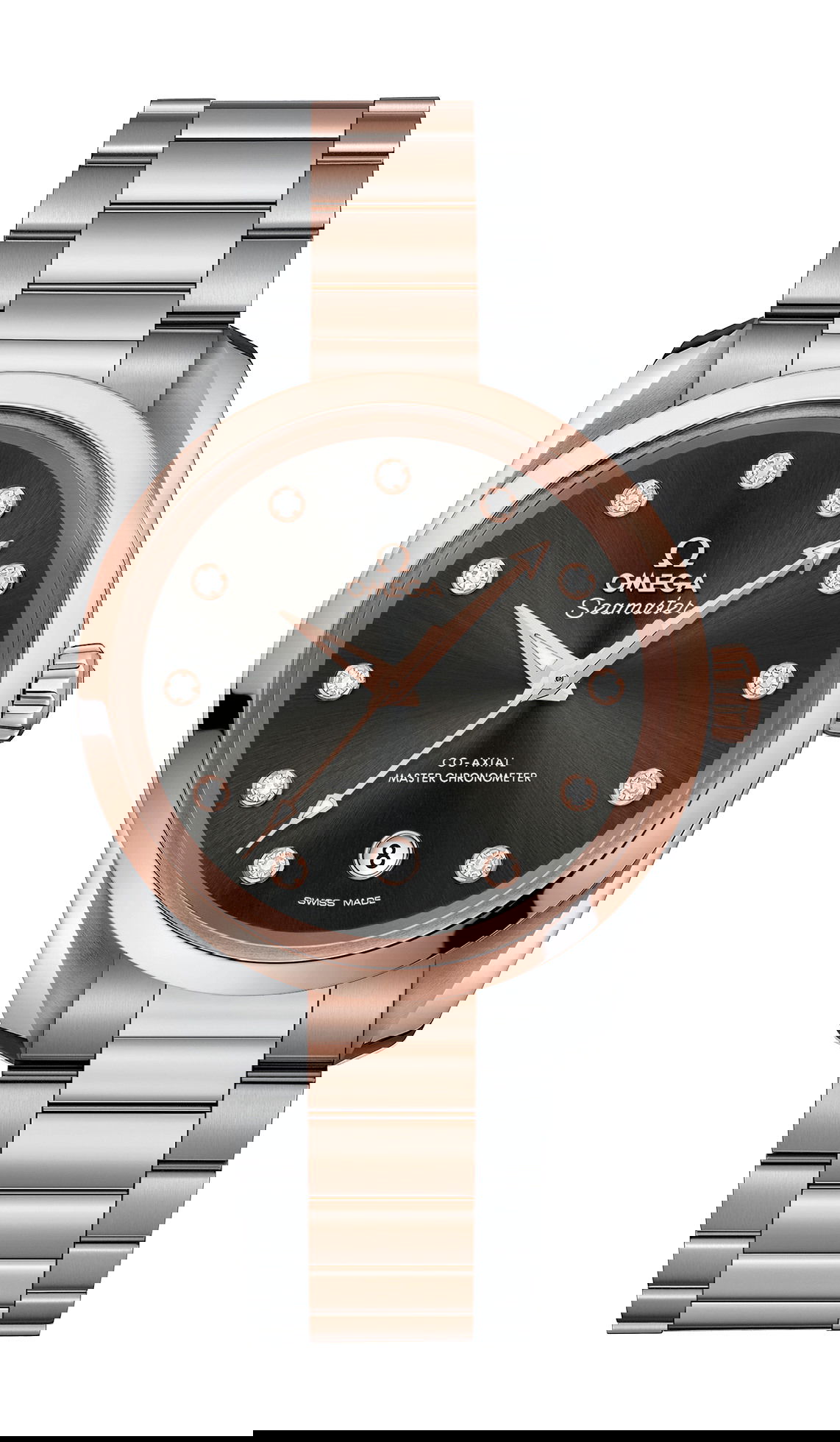 Omega Seamaster luxury timepiece - detailed view