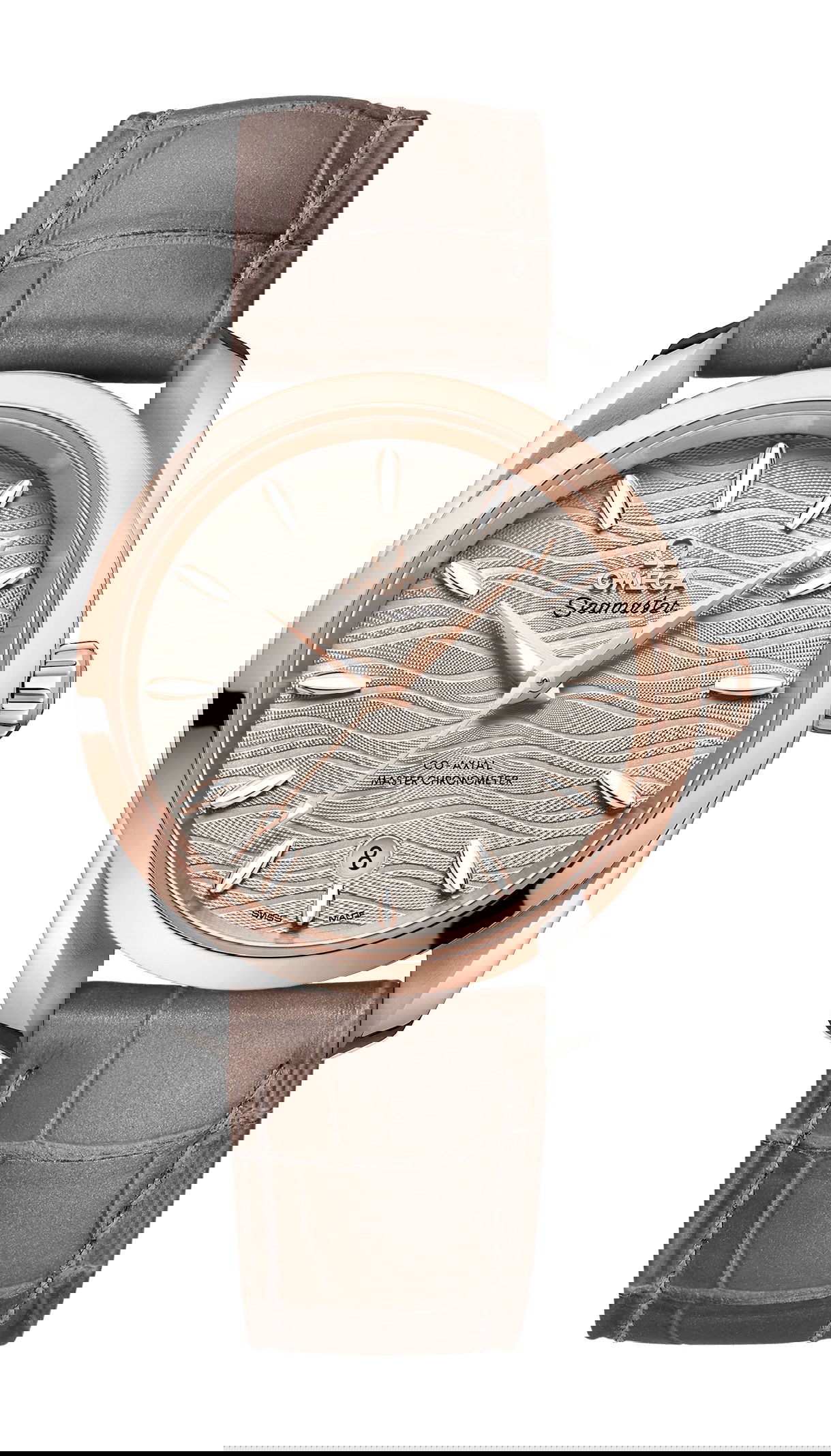 Omega Seamaster luxury timepiece - detailed view