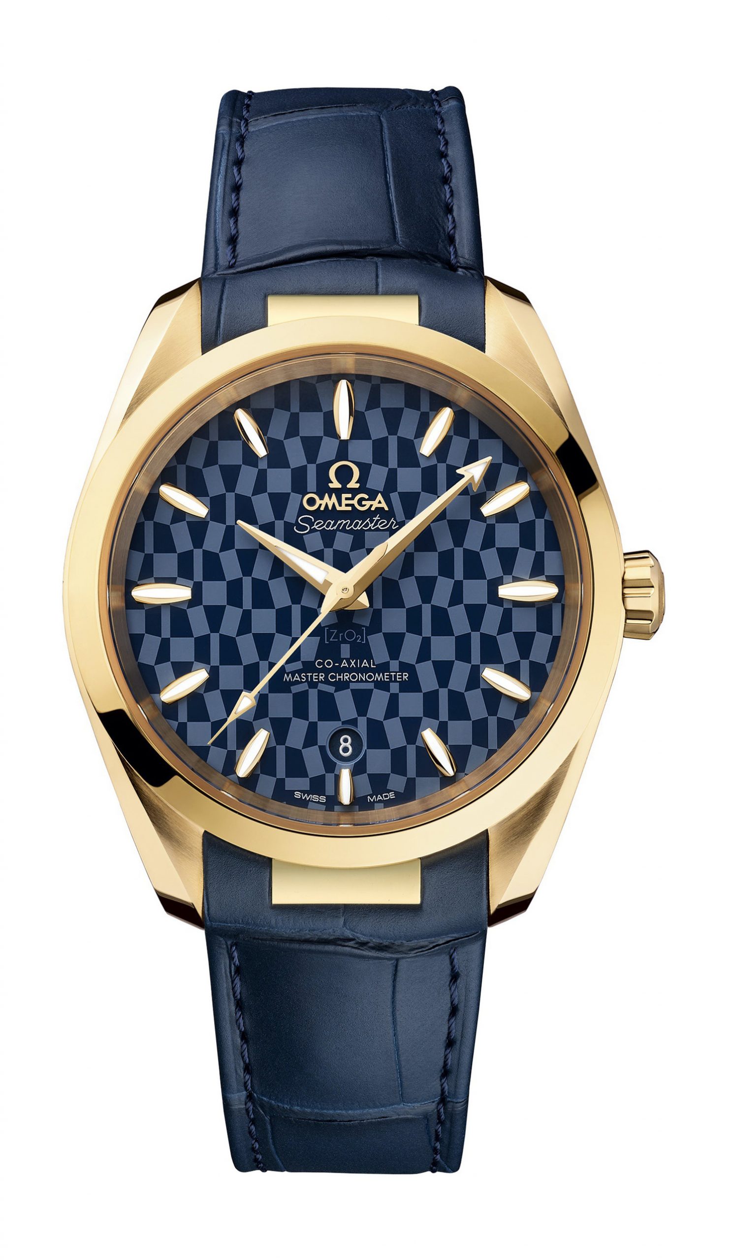 Omega Seamaster luxury timepiece - detailed view