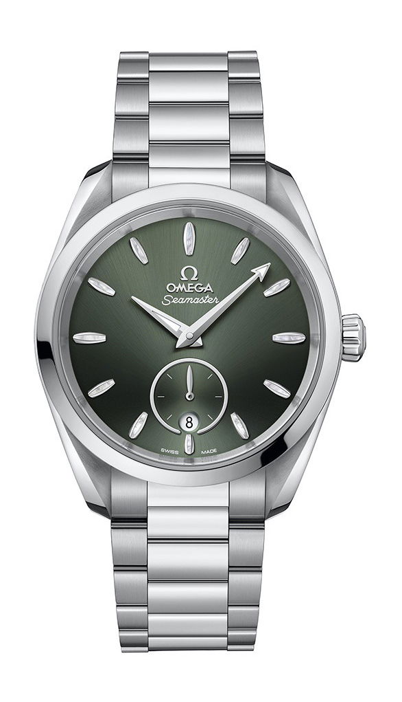 Omega Seamaster luxury timepiece - detailed view