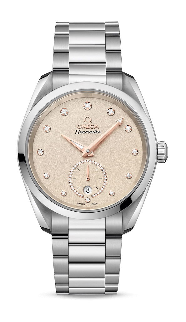 Omega Seamaster luxury timepiece - detailed view